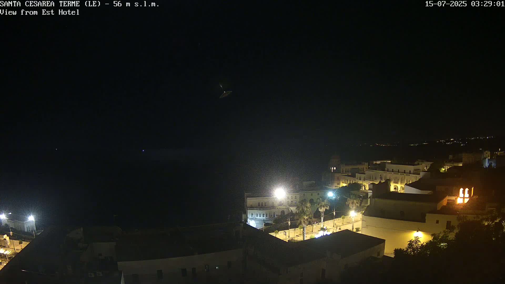 Santa Cesarea Terme, Strait of Otranto Live Cam - Lecce, Apulia, Italy