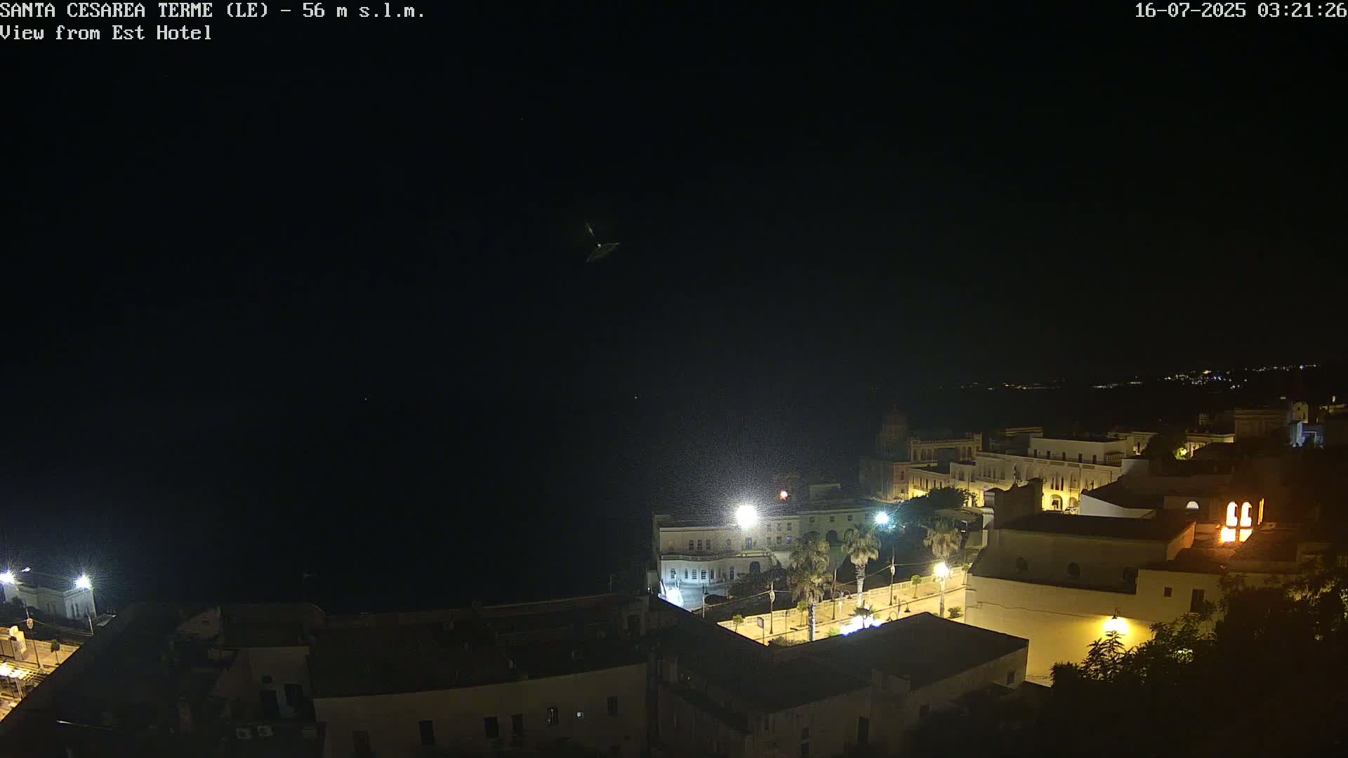 Santa Cesarea Terme, Strait of Otranto Live Cam - Lecce, Apulia, Italy