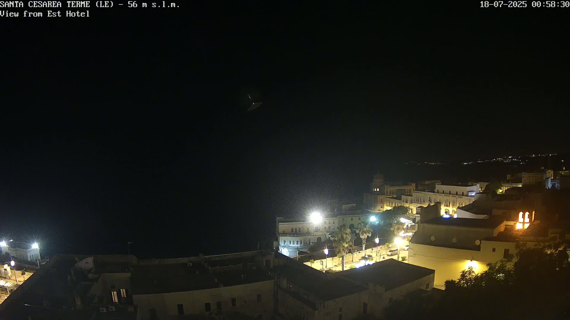 Santa Cesarea Terme, Strait of Otranto Live Cam - Lecce, Apulia, Italy