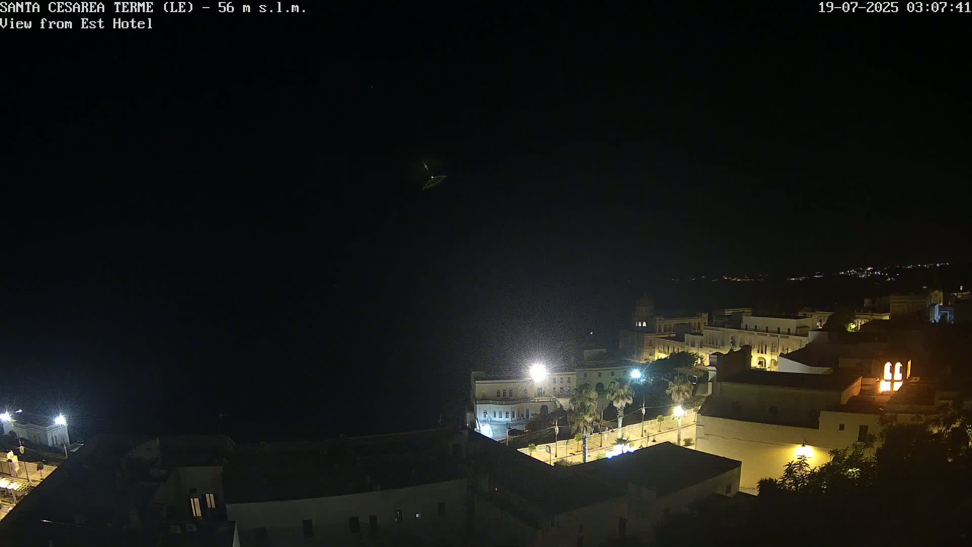 Santa Cesarea Terme, Strait of Otranto Live Cam - Lecce, Apulia, Italy