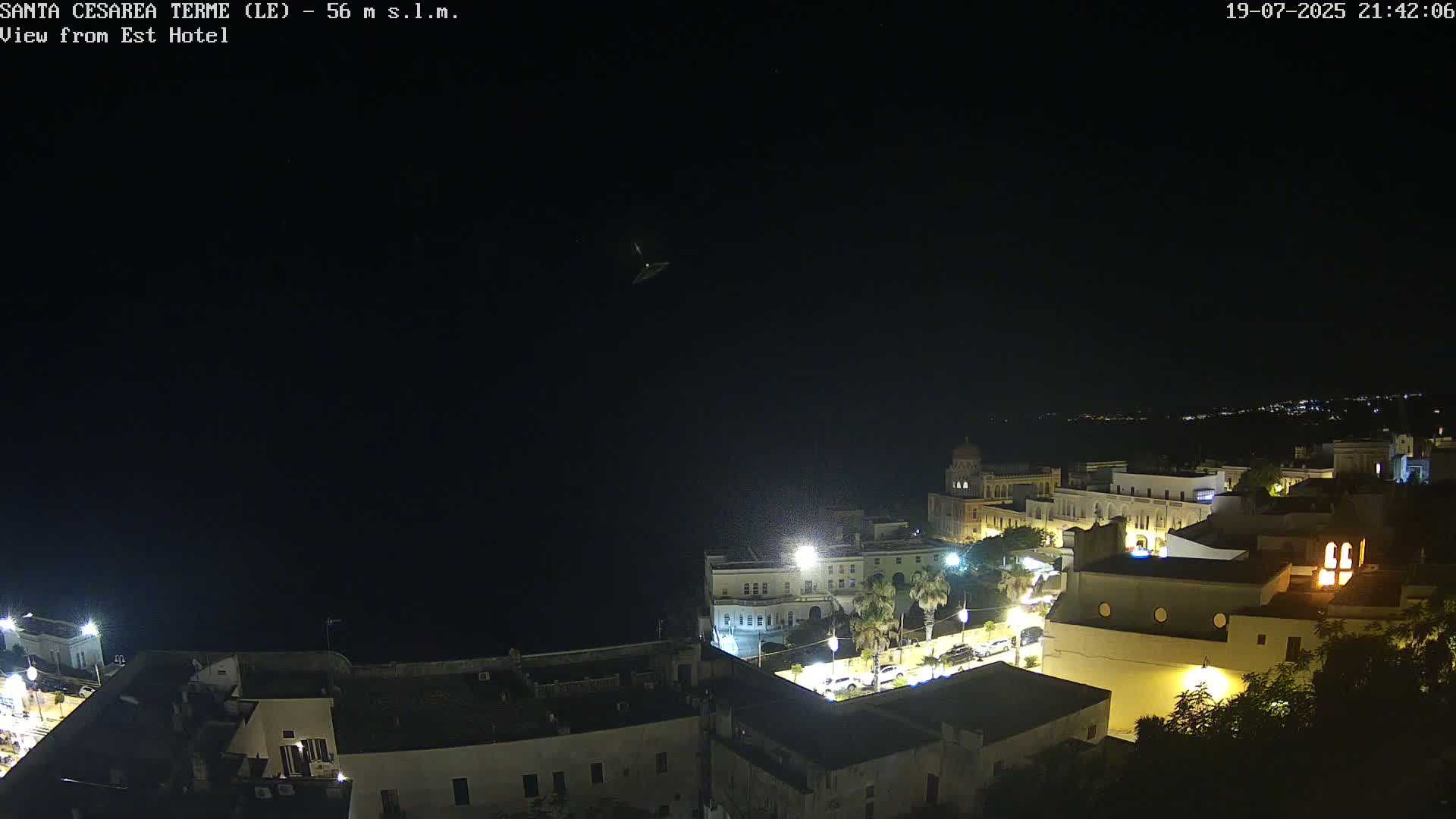 Santa Cesarea Terme, Strait of Otranto Live Cam - Lecce, Apulia, Italy