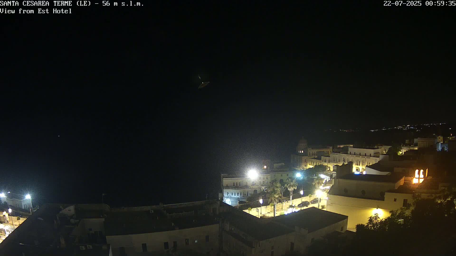 Santa Cesarea Terme, Strait of Otranto Live Cam - Lecce, Apulia, Italy