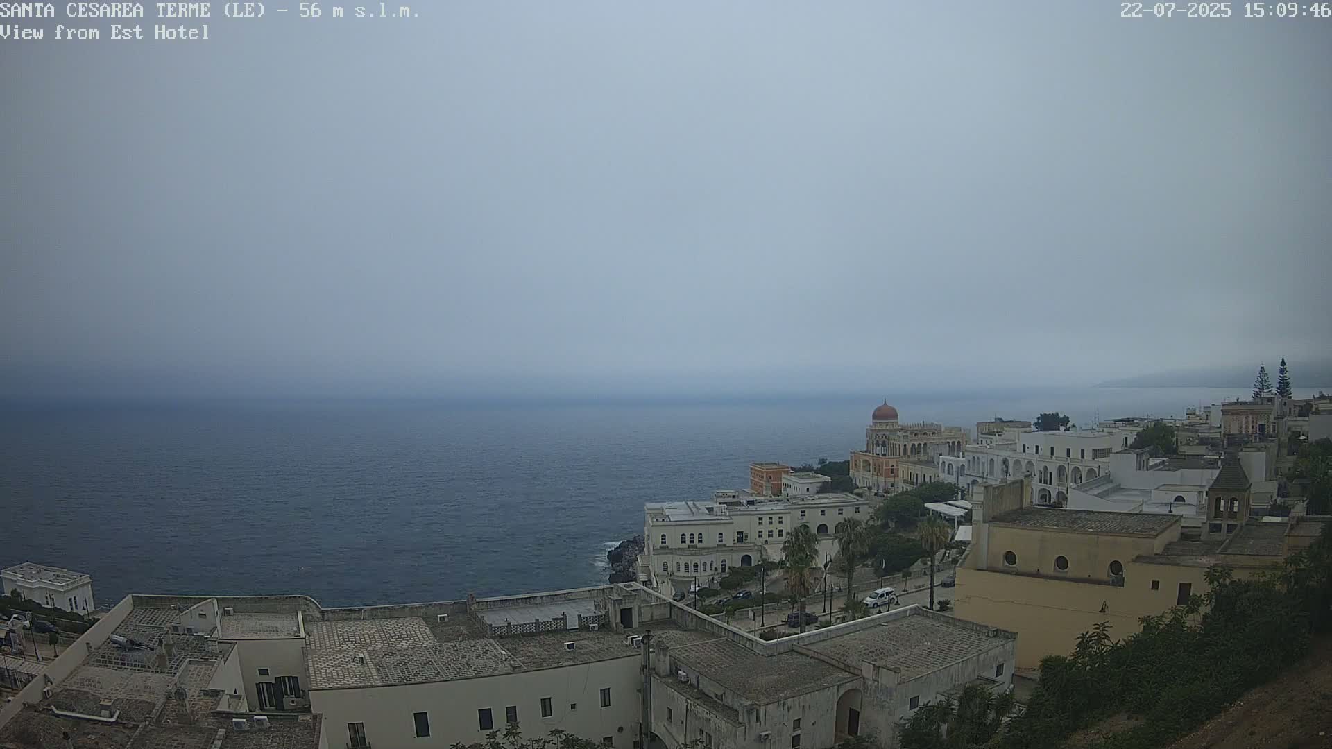 Santa Cesarea Terme, Strait of Otranto Live Cam - Lecce, Apulia, Italy