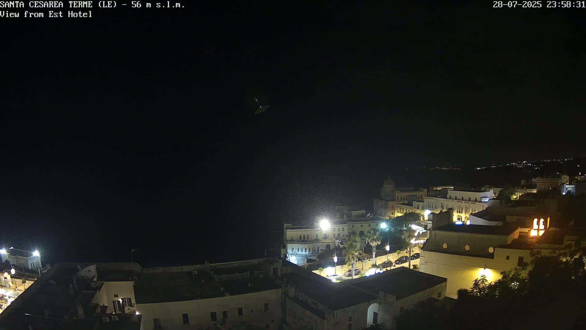 Santa Cesarea Terme, Strait of Otranto Live Cam - Lecce, Apulia, Italy