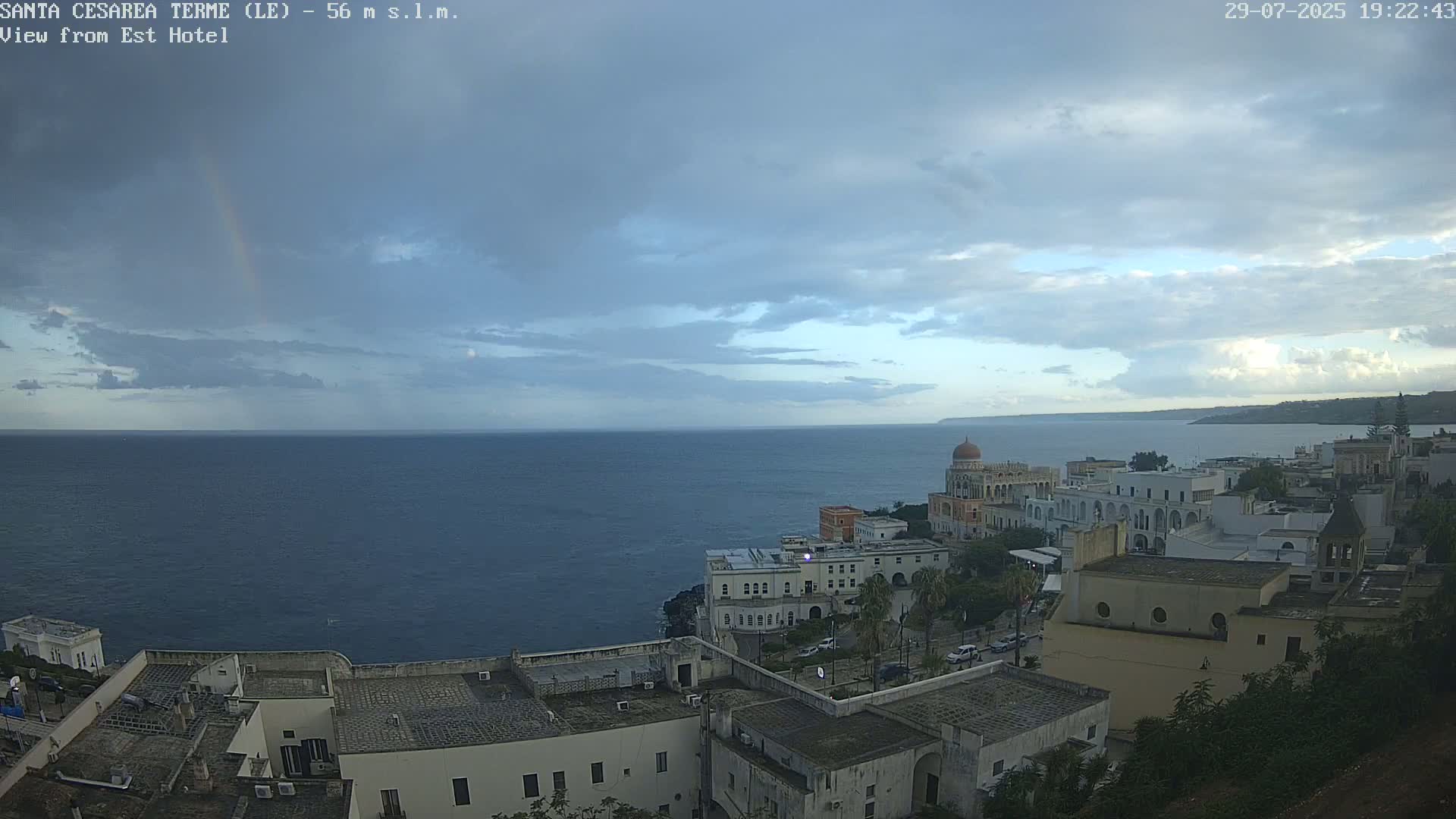 Santa Cesarea Terme, Strait of Otranto Live Cam - Lecce, Apulia, Italy