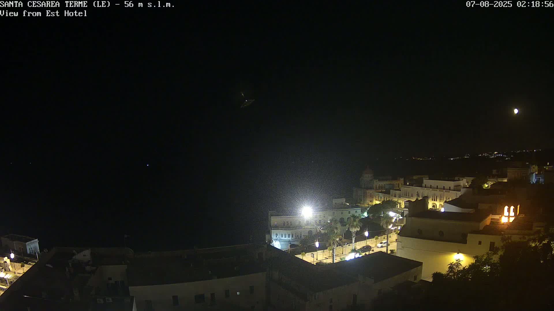 Santa Cesarea Terme, Strait of Otranto Live Cam - Lecce, Apulia, Italy
