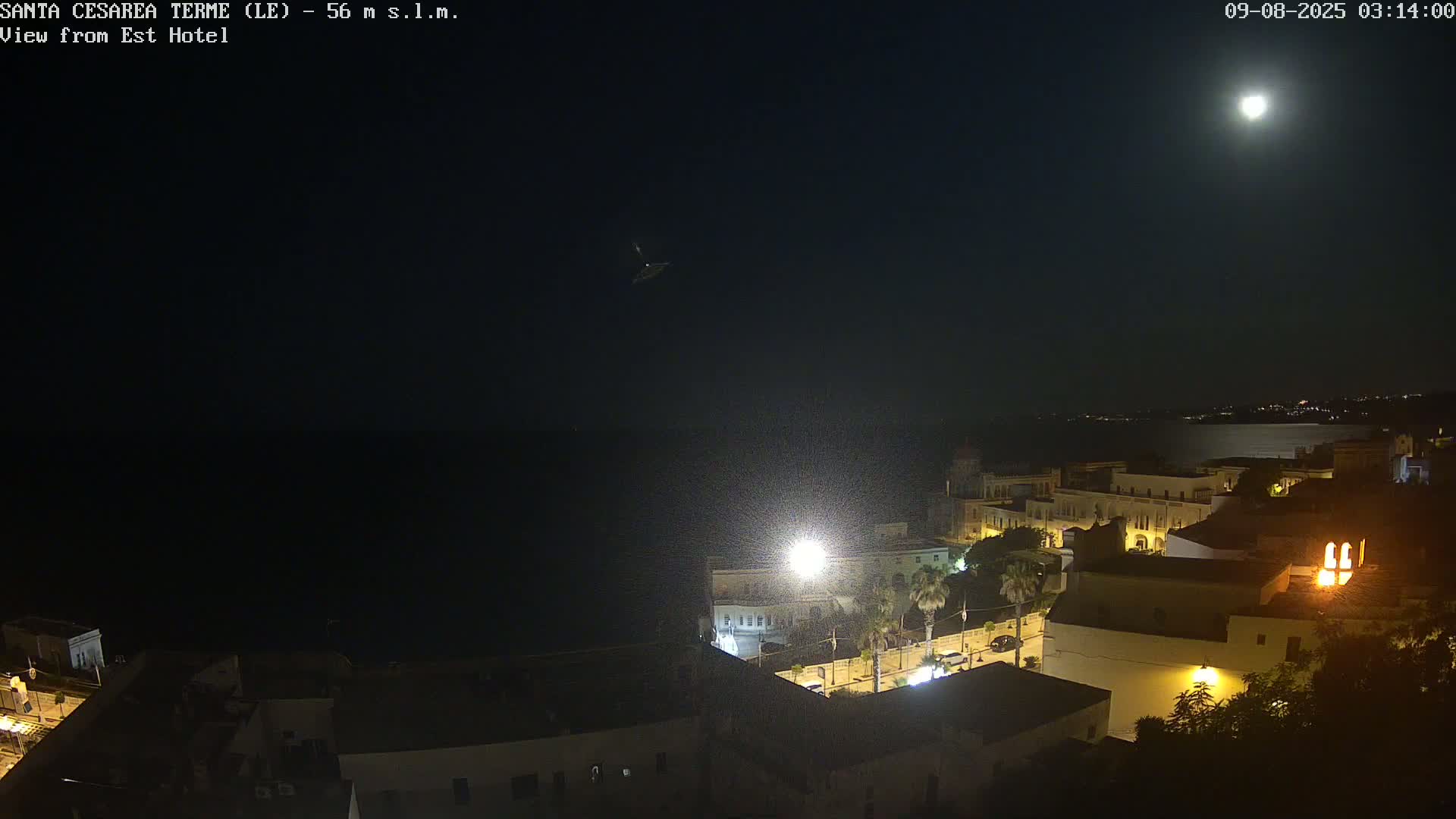 Santa Cesarea Terme, Strait of Otranto Live Cam - Lecce, Apulia, Italy