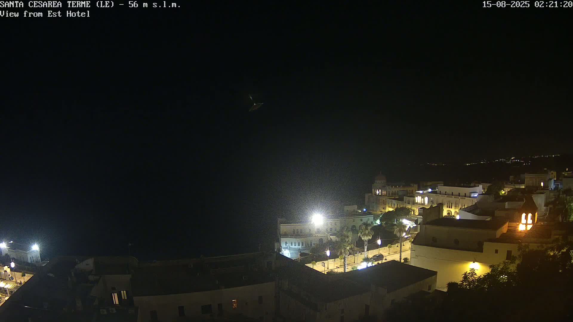 Santa Cesarea Terme, Strait of Otranto Live Cam - Lecce, Apulia, Italy
