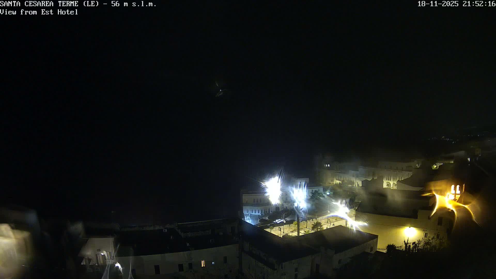 Santa Cesarea Terme, Strait of Otranto Live Cam - Lecce, Apulia, Italy