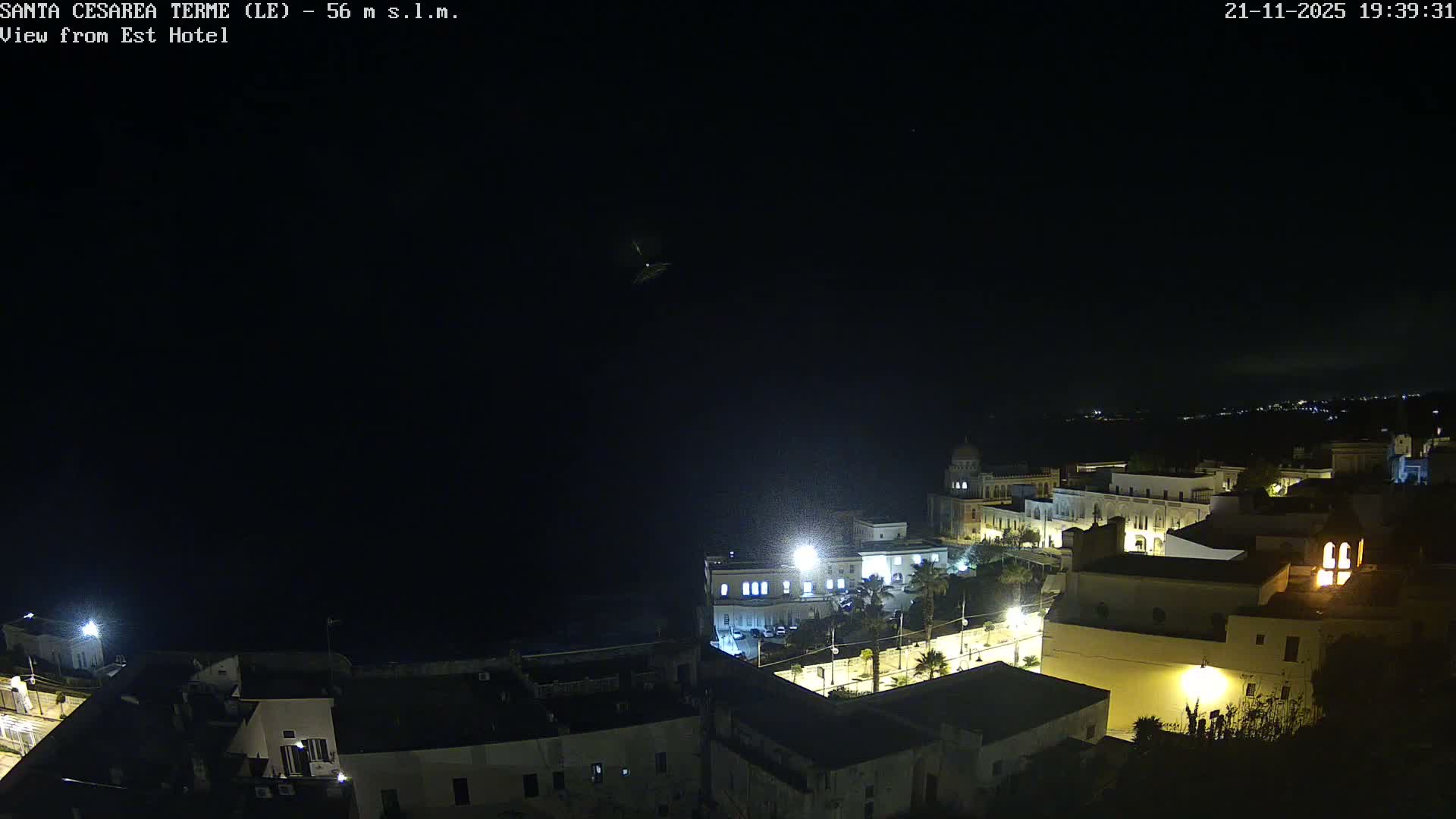 Santa Cesarea Terme, Strait of Otranto Live Cam - Lecce, Apulia, Italy