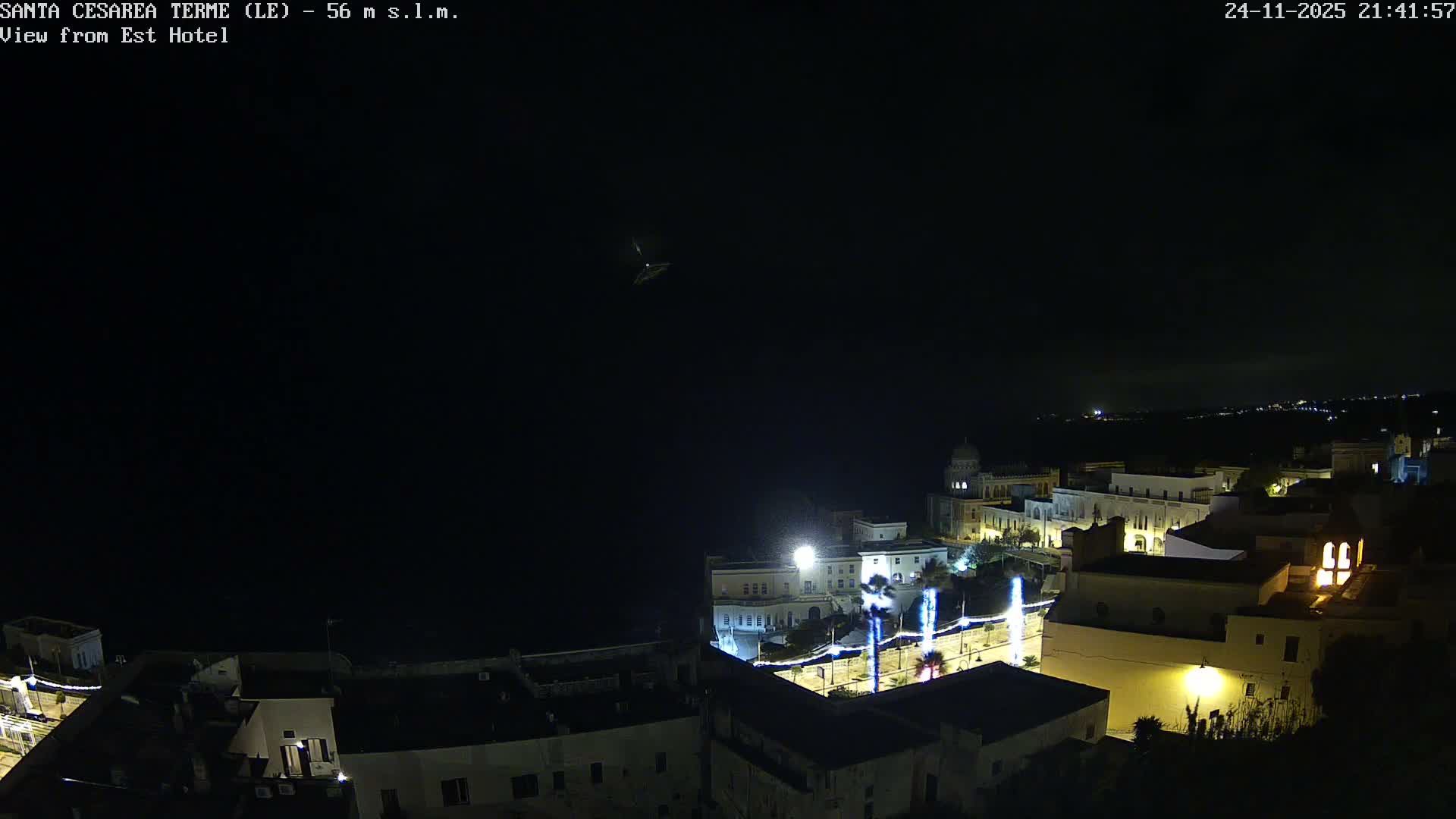Santa Cesarea Terme, Strait of Otranto Live Cam - Lecce, Apulia, Italy