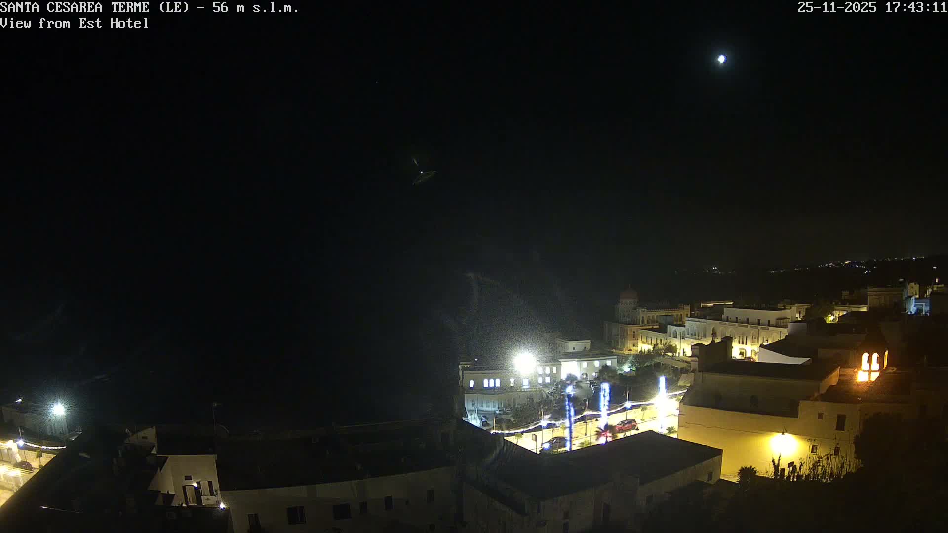 Santa Cesarea Terme, Strait of Otranto Live Cam - Lecce, Apulia, Italy