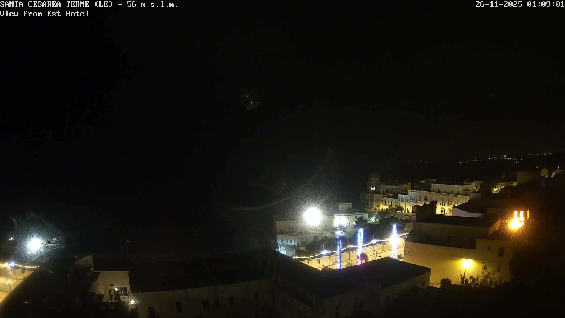 Santa Cesarea Terme, Strait of Otranto Live Cam - Lecce, Apulia, Italy