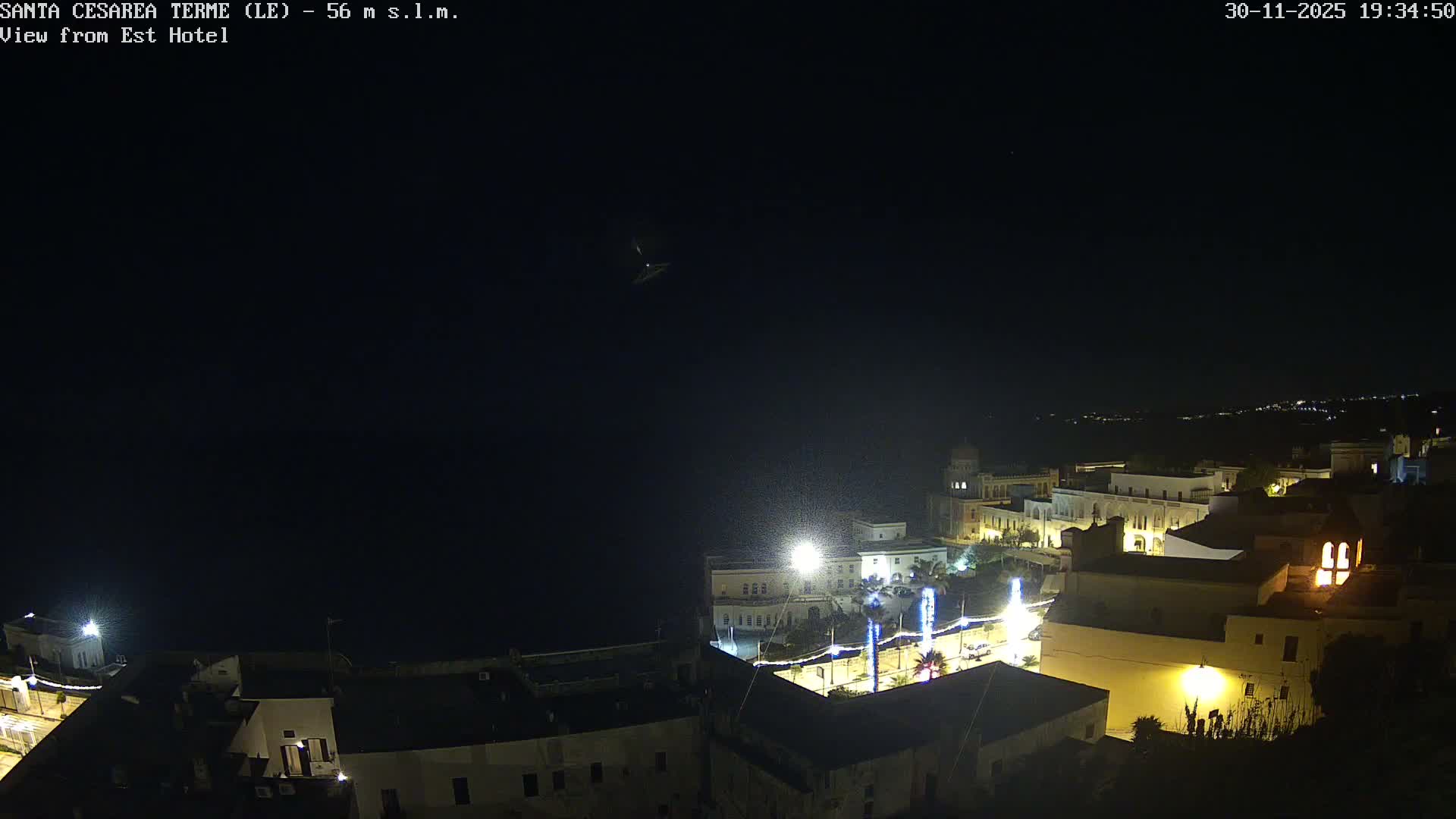 Santa Cesarea Terme, Strait of Otranto Live Cam - Lecce, Apulia, Italy