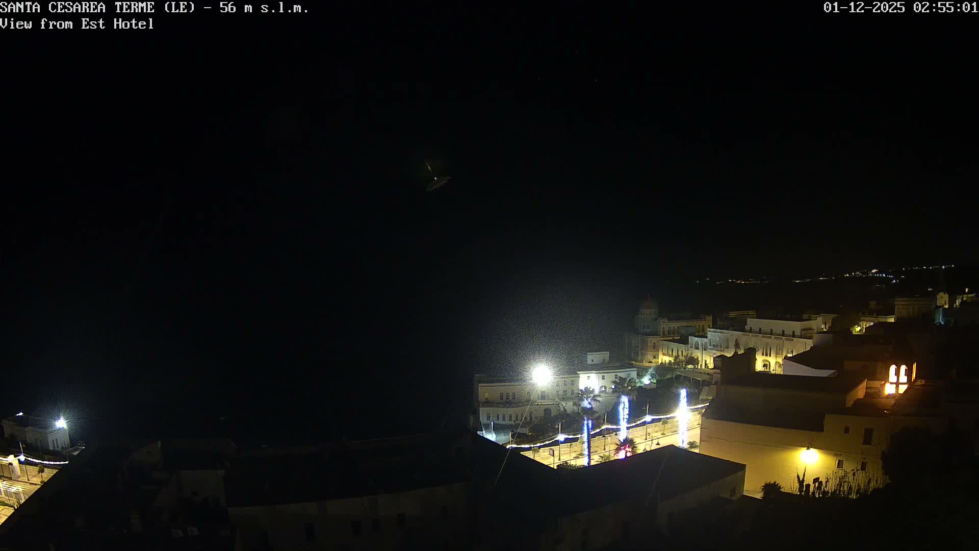 Santa Cesarea Terme, Strait of Otranto Live Cam - Lecce, Apulia, Italy