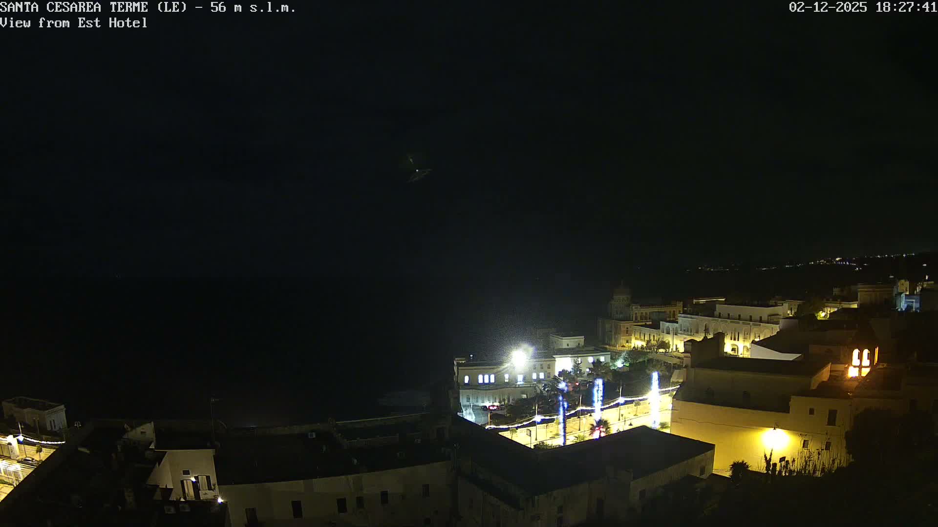 Santa Cesarea Terme, Strait of Otranto Live Cam - Lecce, Apulia, Italy