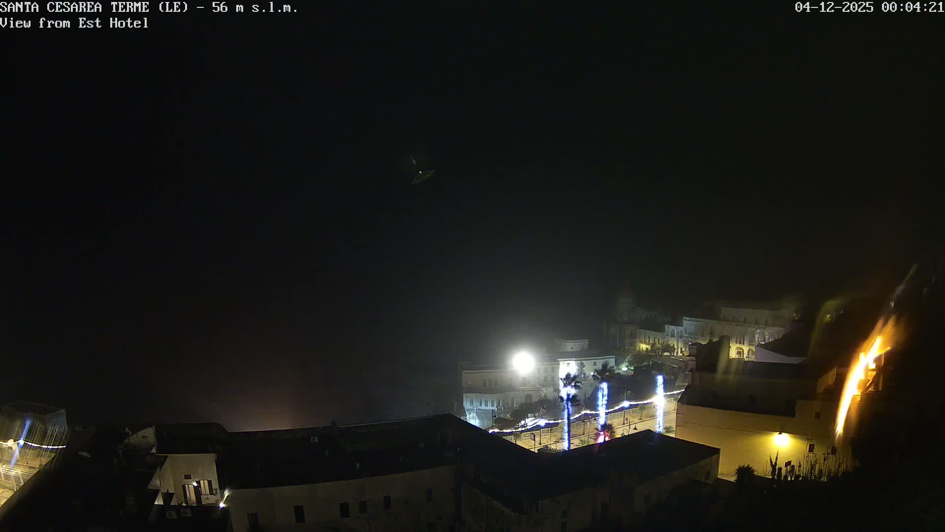 Santa Cesarea Terme, Strait of Otranto Live Cam - Lecce, Apulia, Italy