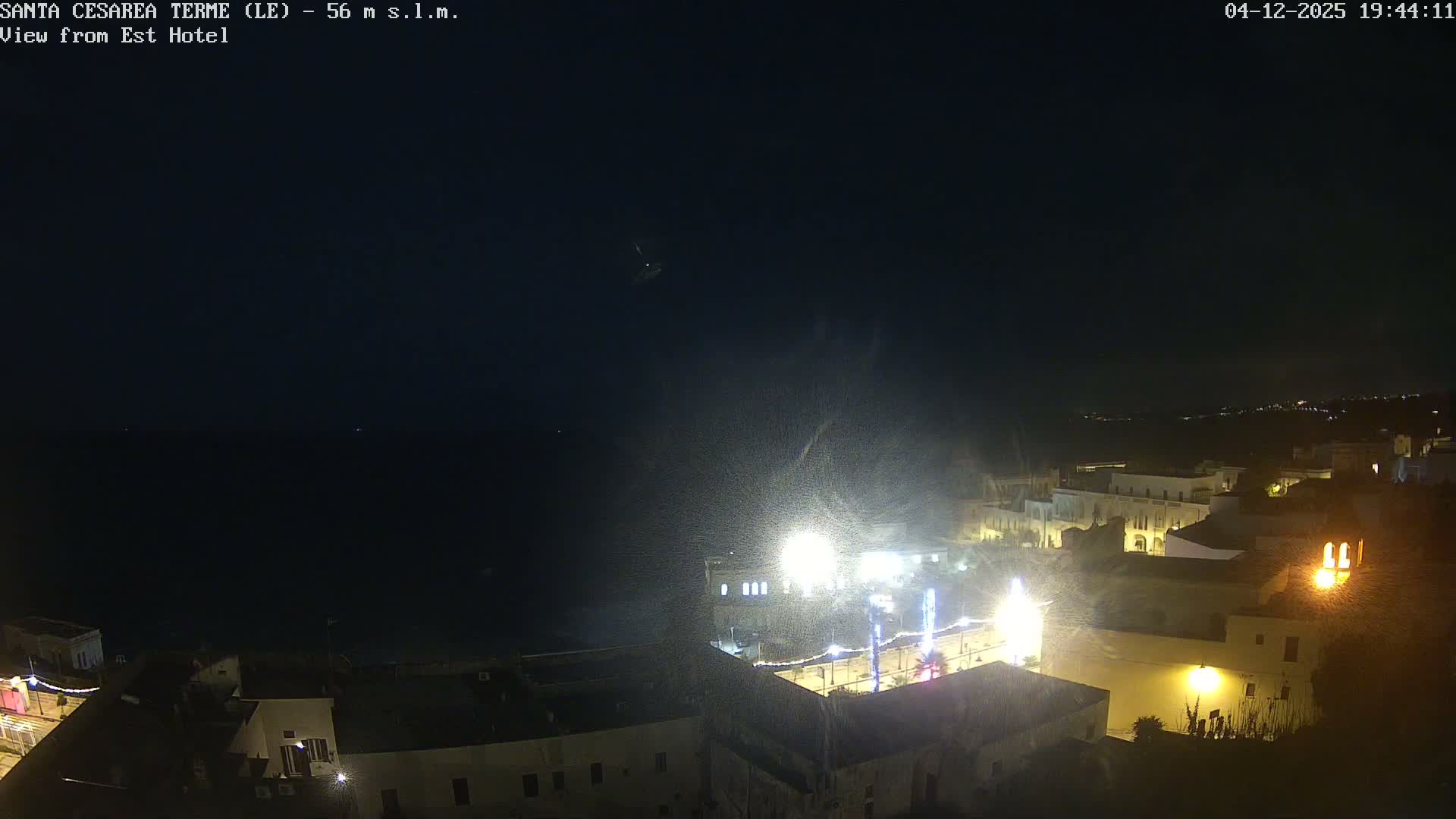 Santa Cesarea Terme, Strait of Otranto Live Cam - Lecce, Apulia, Italy