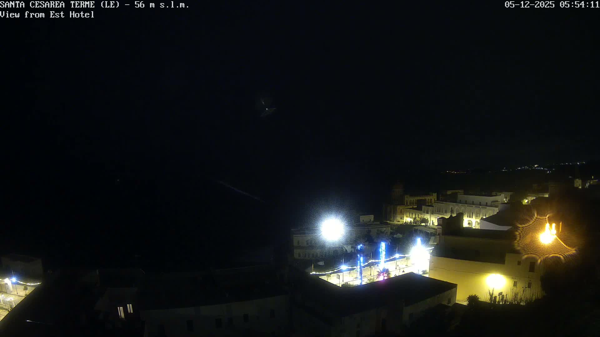 Santa Cesarea Terme, Strait of Otranto Live Cam - Lecce, Apulia, Italy