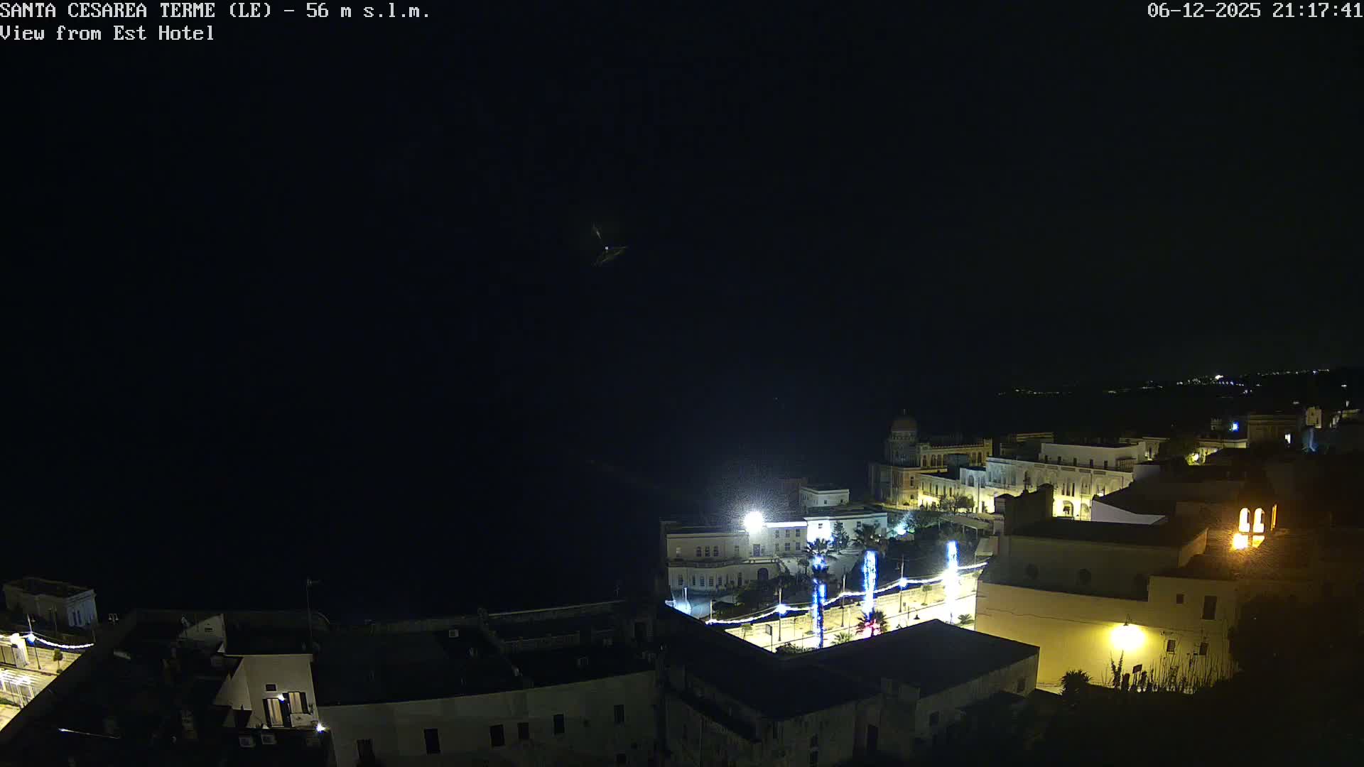 Santa Cesarea Terme, Strait of Otranto Live Cam - Lecce, Apulia, Italy
