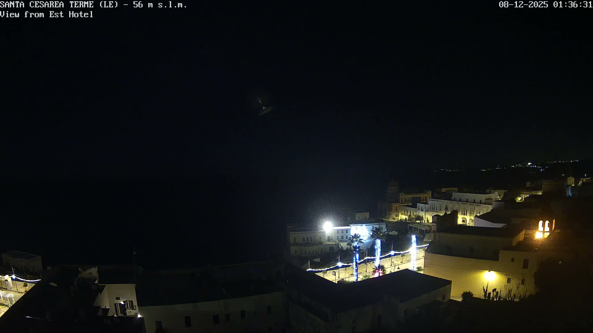 Santa Cesarea Terme, Strait of Otranto Live Cam - Lecce, Apulia, Italy