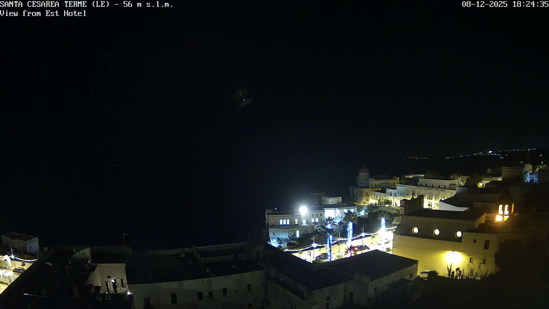 Santa Cesarea Terme, Strait of Otranto Live Cam - Lecce, Apulia, Italy