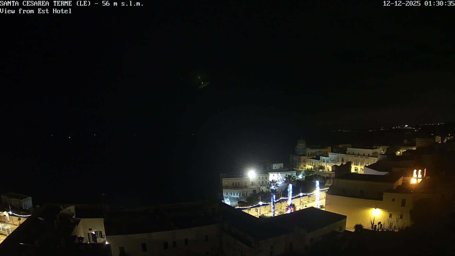 Santa Cesarea Terme, Strait of Otranto Live Cam - Lecce, Apulia, Italy