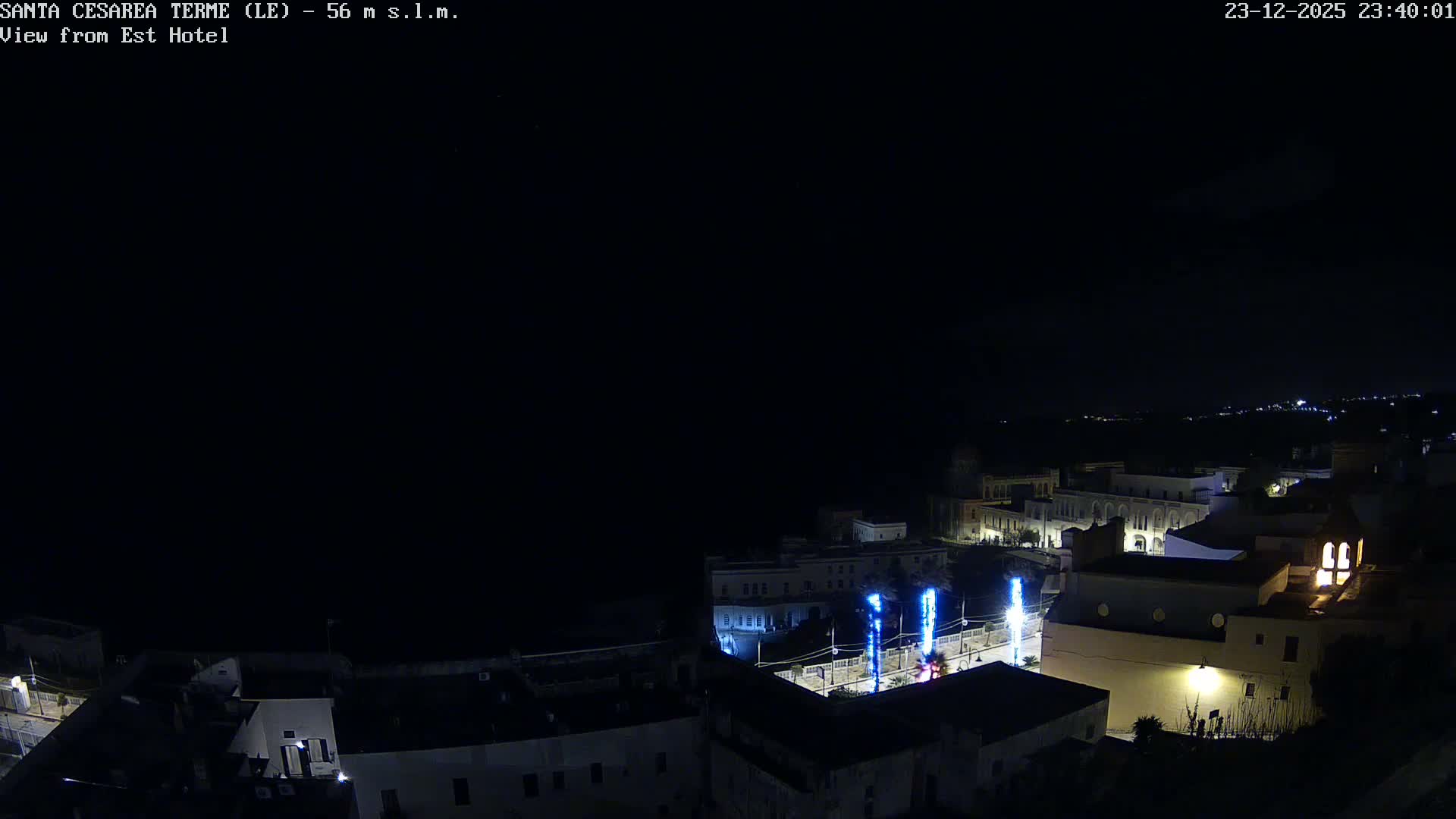 Santa Cesarea Terme, Strait of Otranto Live Cam - Lecce, Apulia, Italy
