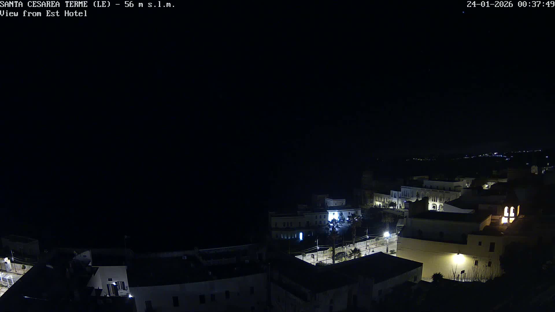 Santa Cesarea Terme, Strait of Otranto Live Cam - Lecce, Apulia, Italy