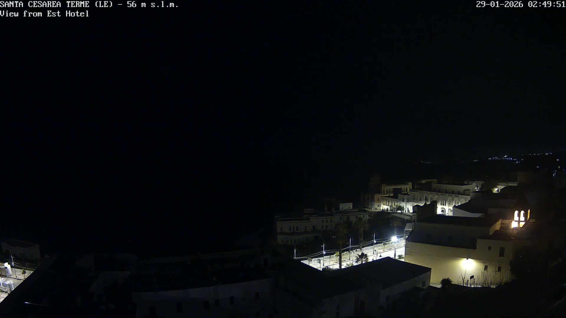 Santa Cesarea Terme, Strait of Otranto Live Cam - Lecce, Apulia, Italy