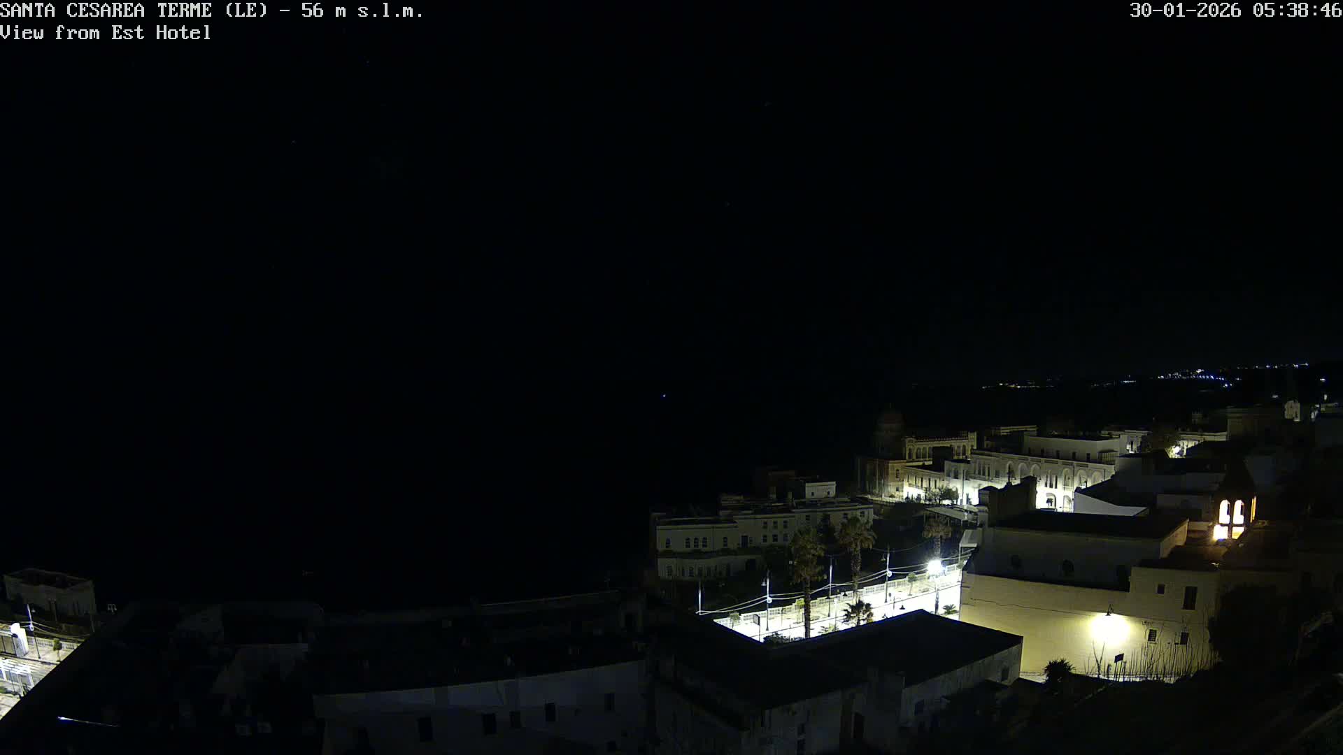 Santa Cesarea Terme, Strait of Otranto Live Cam - Lecce, Apulia, Italy