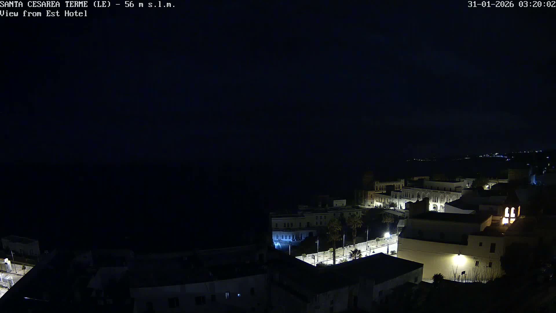 Santa Cesarea Terme, Strait of Otranto Live Cam - Lecce, Apulia, Italy
