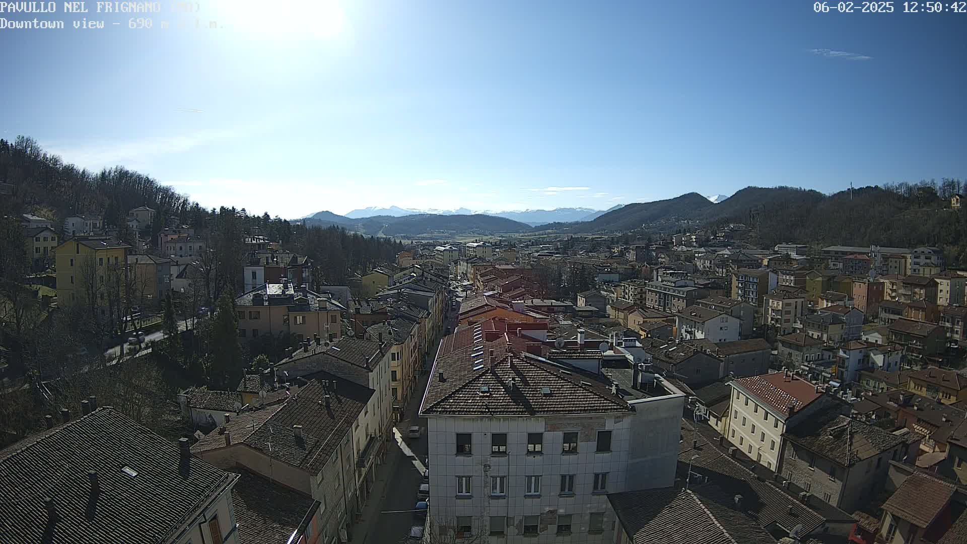 Pavullo nel Frignano, Historic Center Live Cam - Modena, Emilia - Romagna, Italy