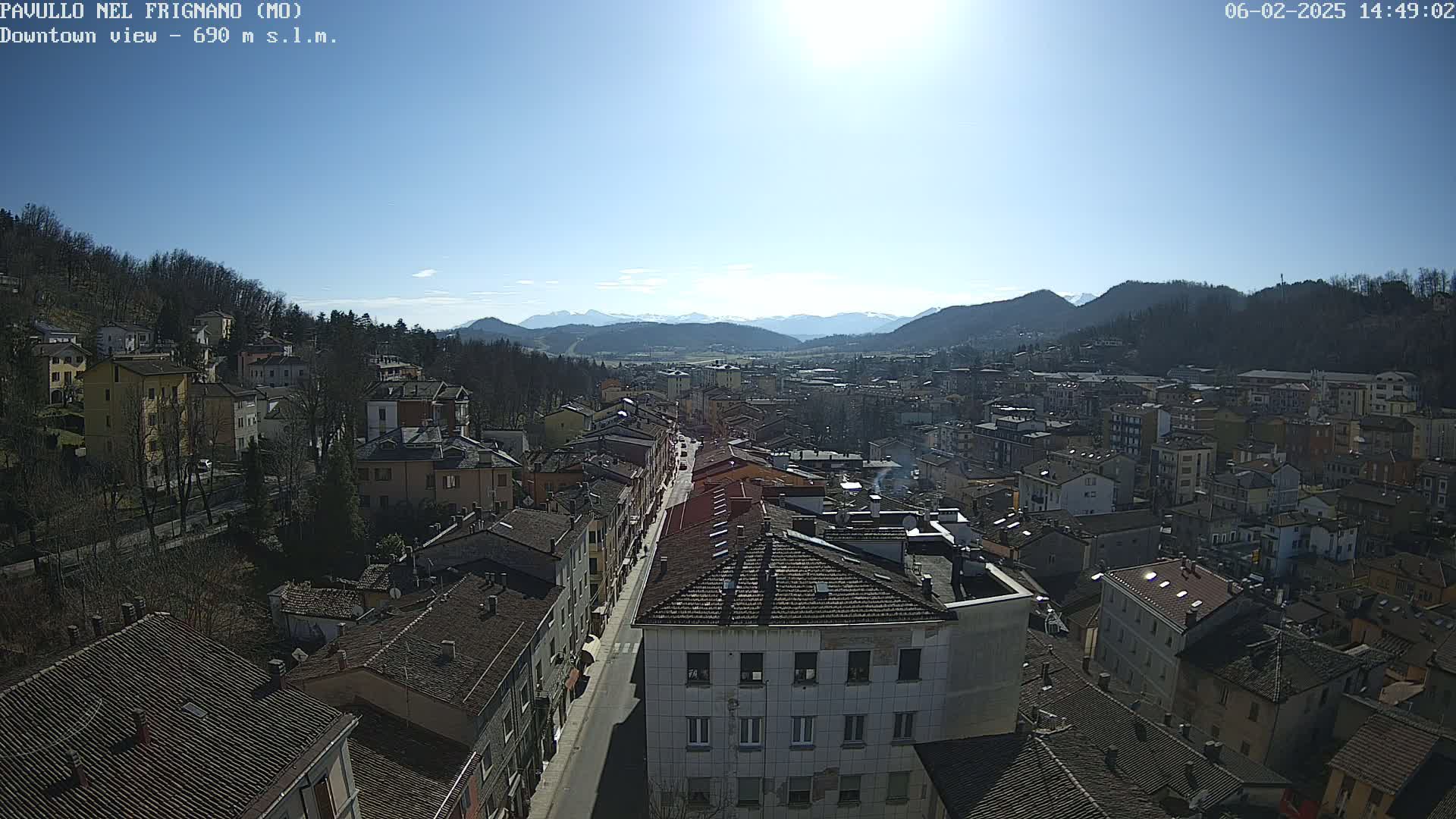 Pavullo nel Frignano, Historic Center Live Cam - Modena, Emilia - Romagna, Italy
