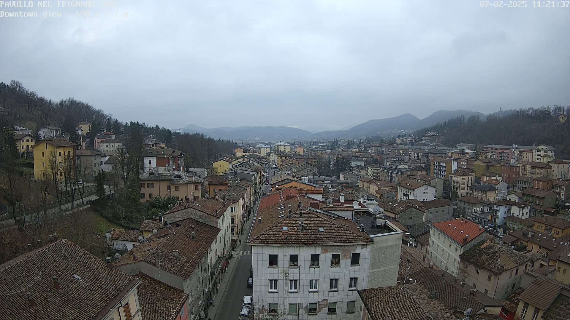 Pavullo nel Frignano, Historic Center Live Cam - Modena, Emilia - Romagna, Italy