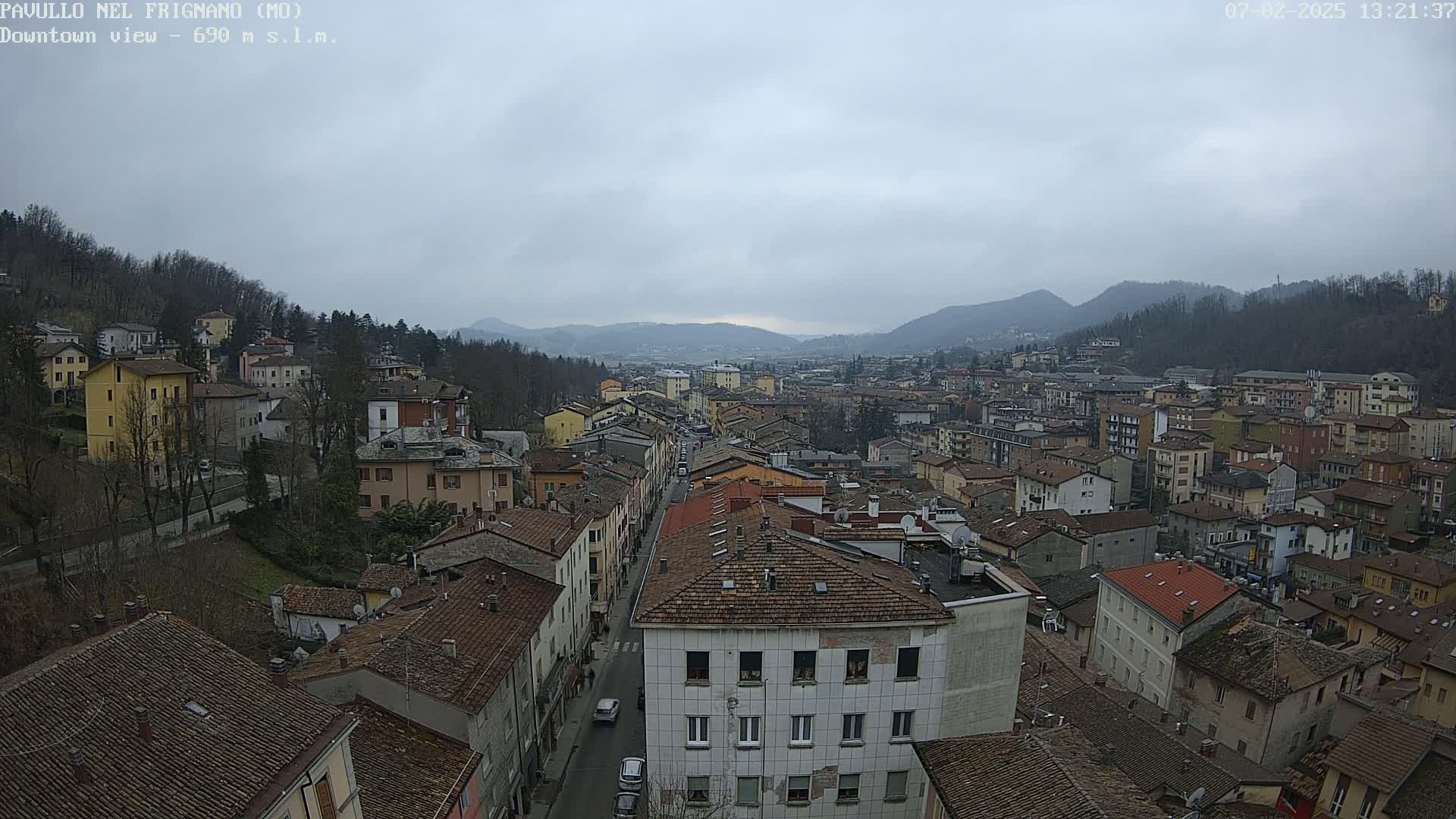 Pavullo nel Frignano, Historic Center Live Cam - Modena, Emilia - Romagna, Italy