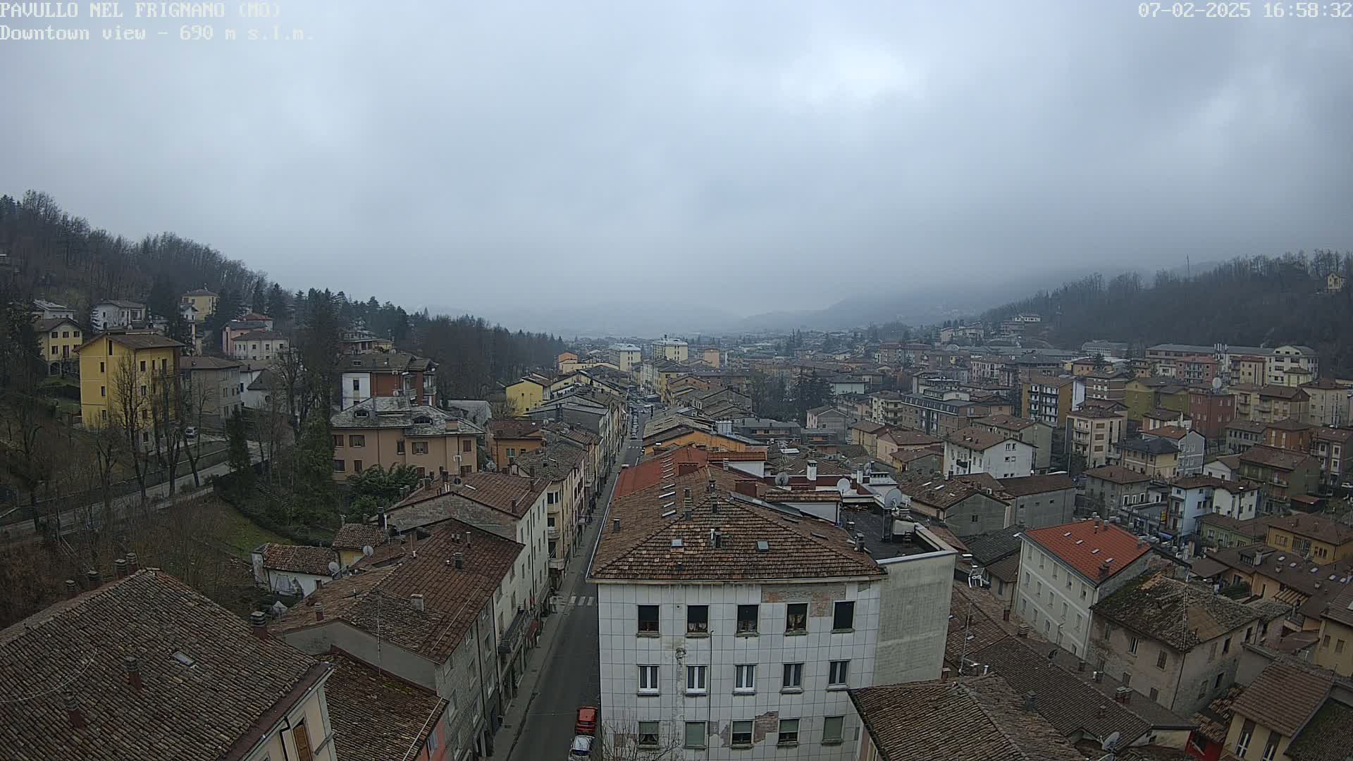 Pavullo nel Frignano, Historic Center Live Cam - Modena, Emilia - Romagna, Italy