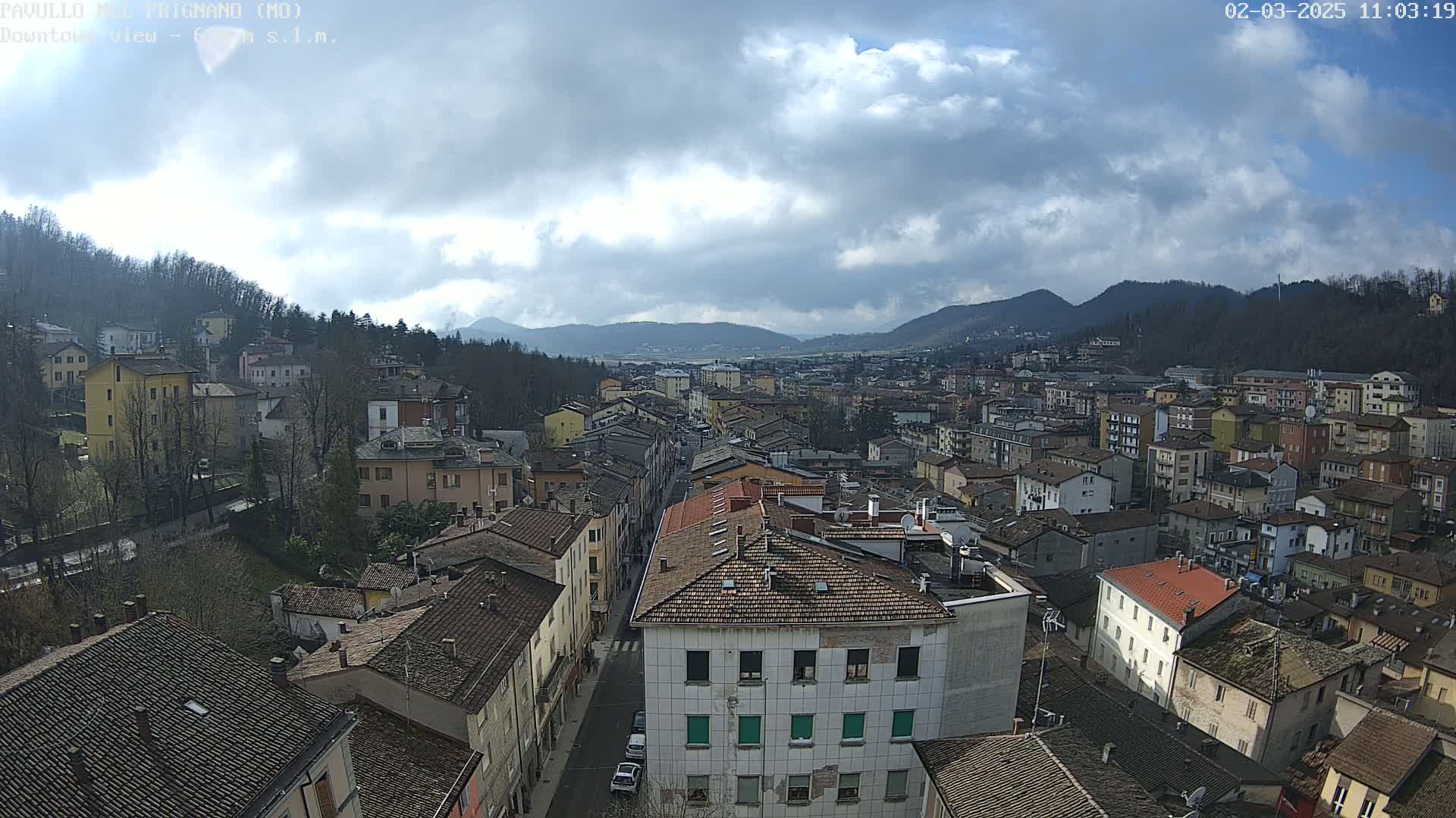Pavullo nel Frignano, Historic Center Live Cam - Modena, Emilia - Romagna, Italy