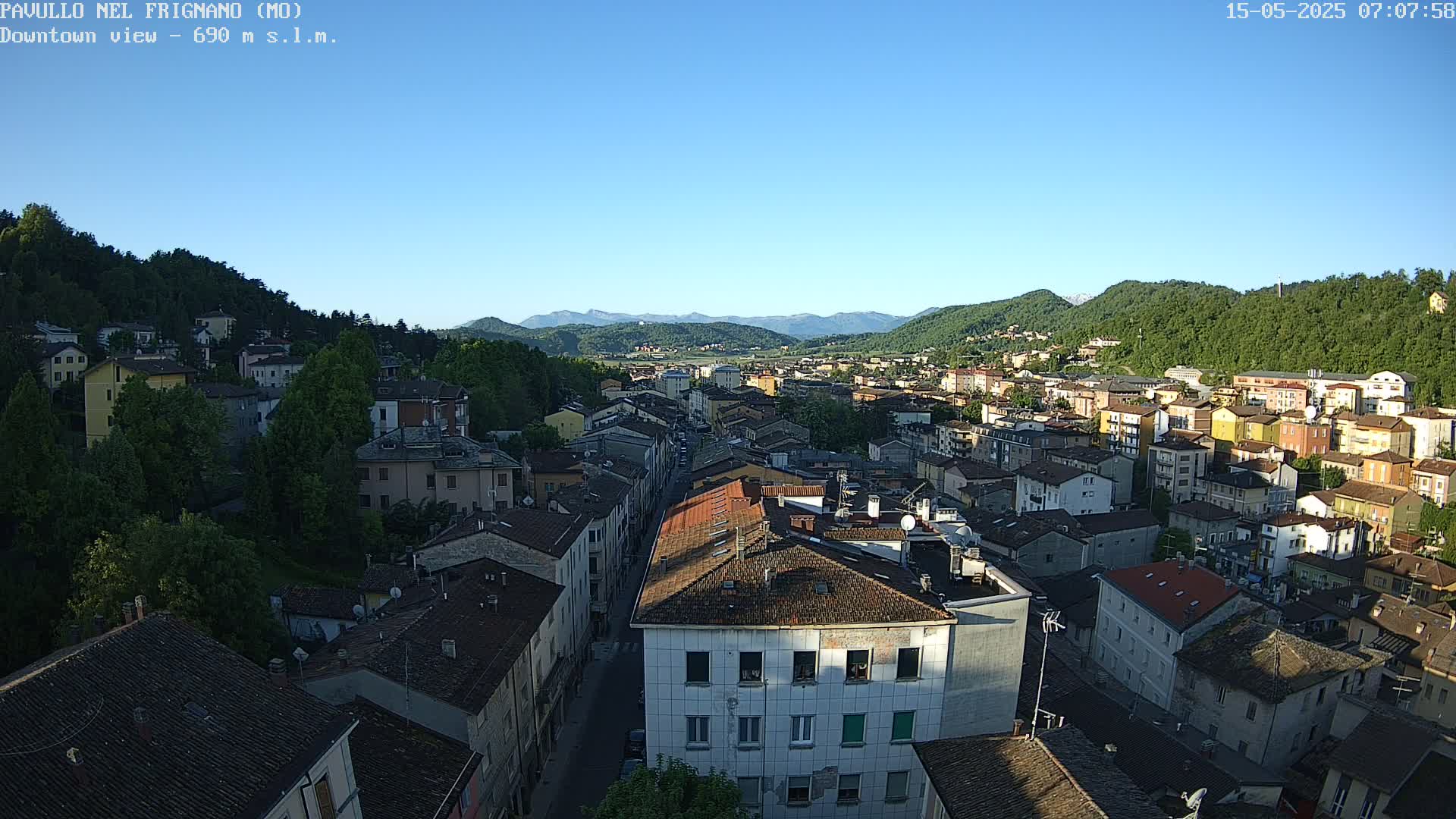 Pavullo nel Frignano, Historic Center Live Cam - Modena, Emilia - Romagna, Italy