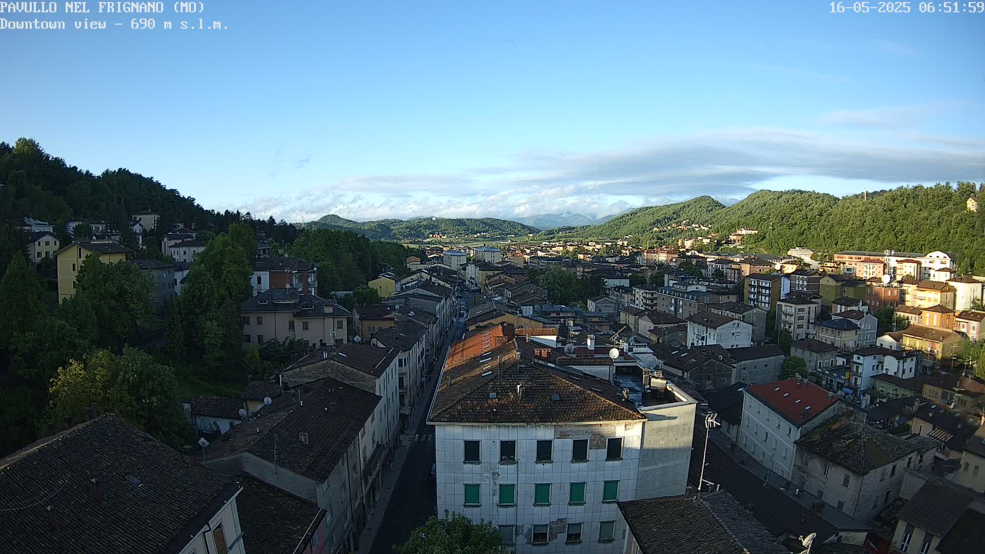 Pavullo nel Frignano, Historic Center Live Cam - Modena, Emilia - Romagna, Italy