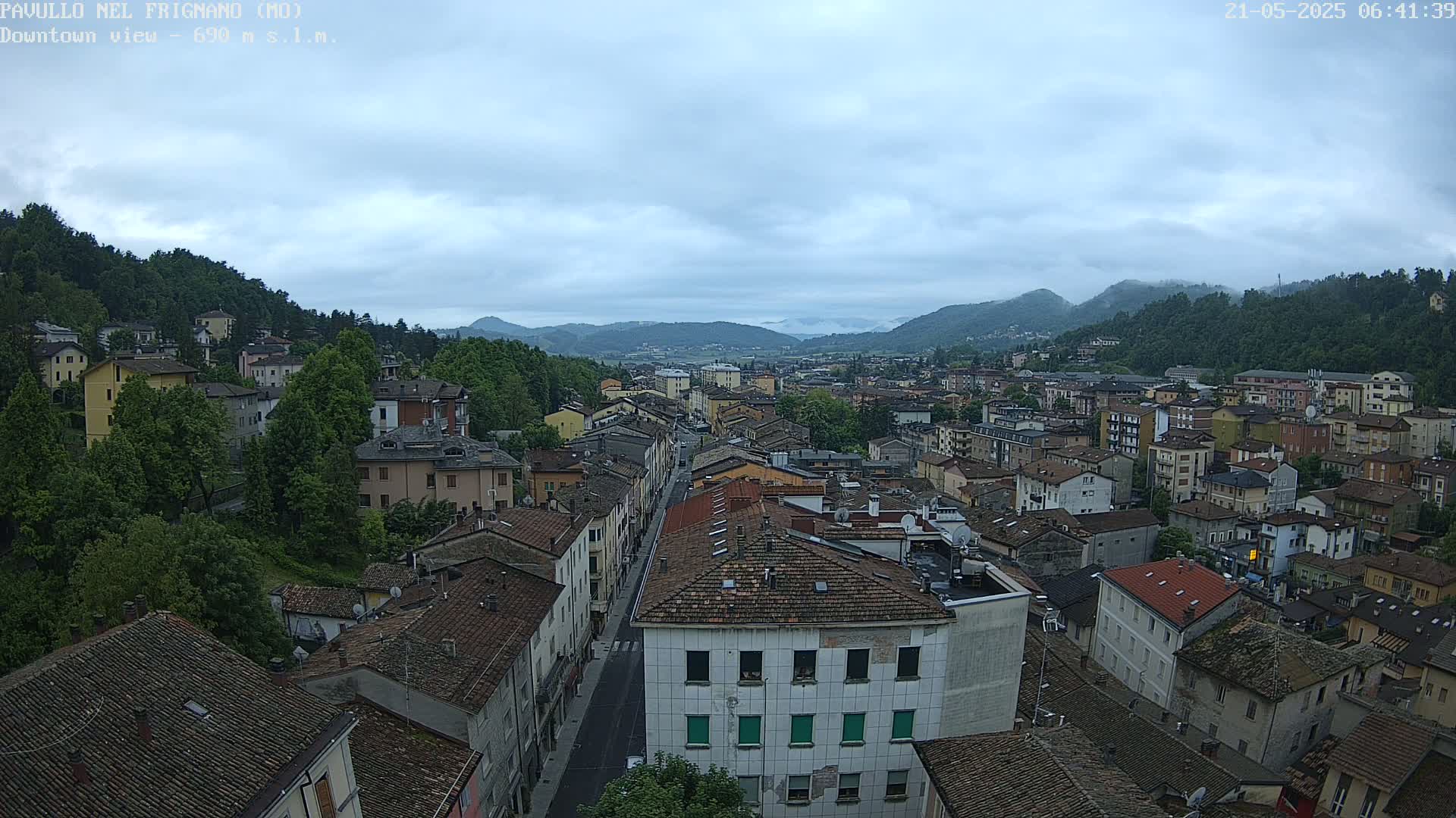 Pavullo nel Frignano, Historic Center Live Cam - Modena, Emilia - Romagna, Italy
