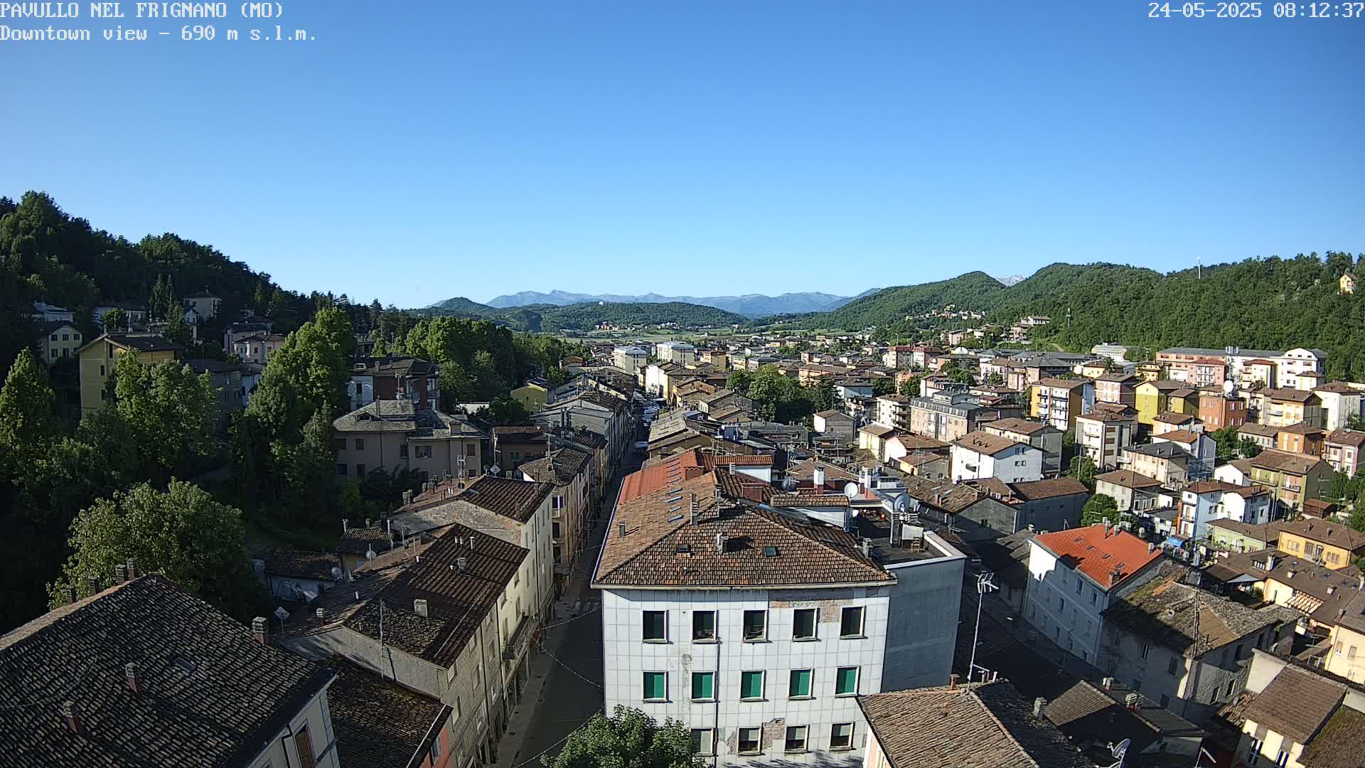 Pavullo nel Frignano, Historic Center Live Cam - Modena, Emilia - Romagna, Italy