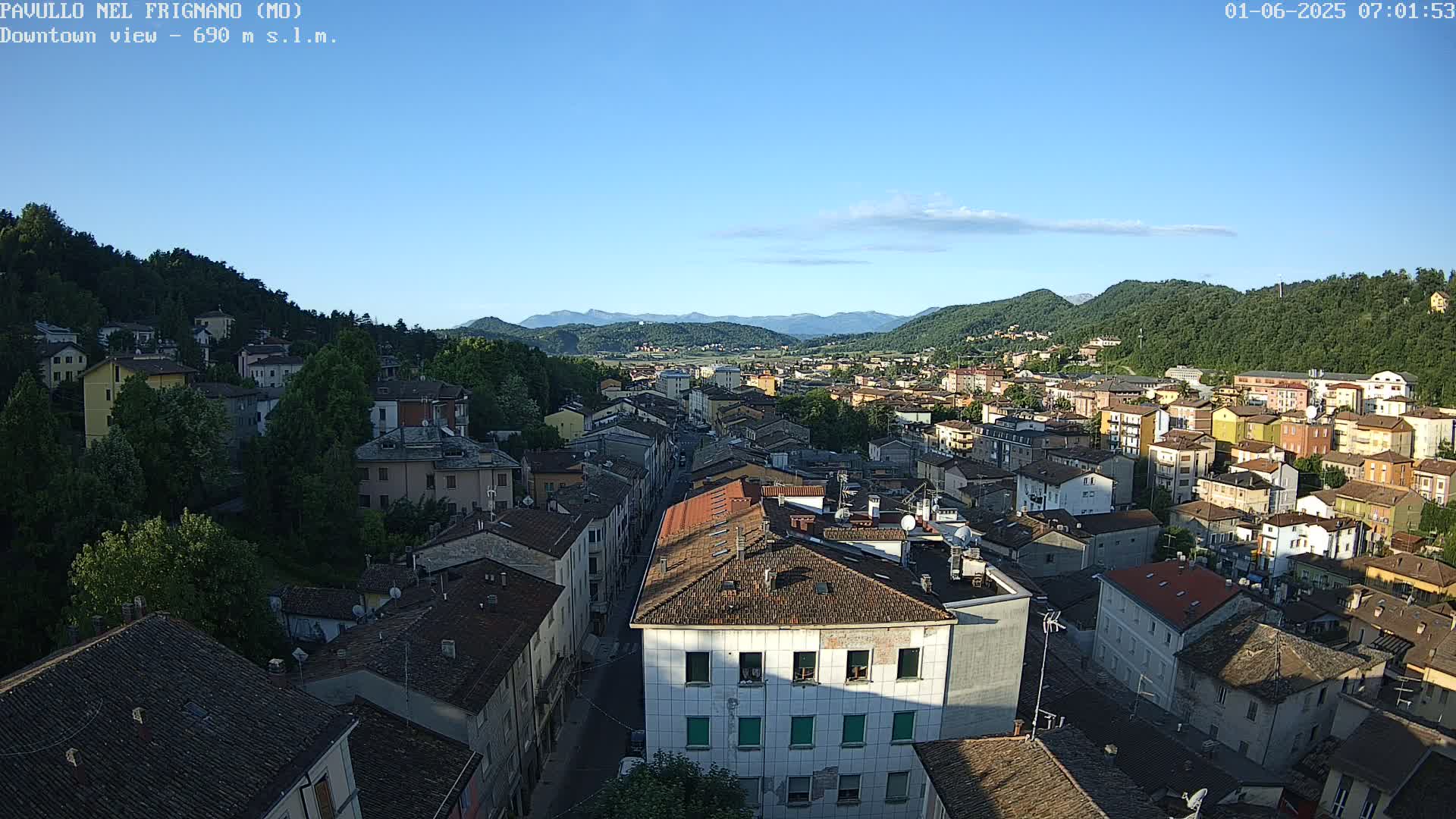 Pavullo nel Frignano, Historic Center Live Cam - Modena, Emilia - Romagna, Italy