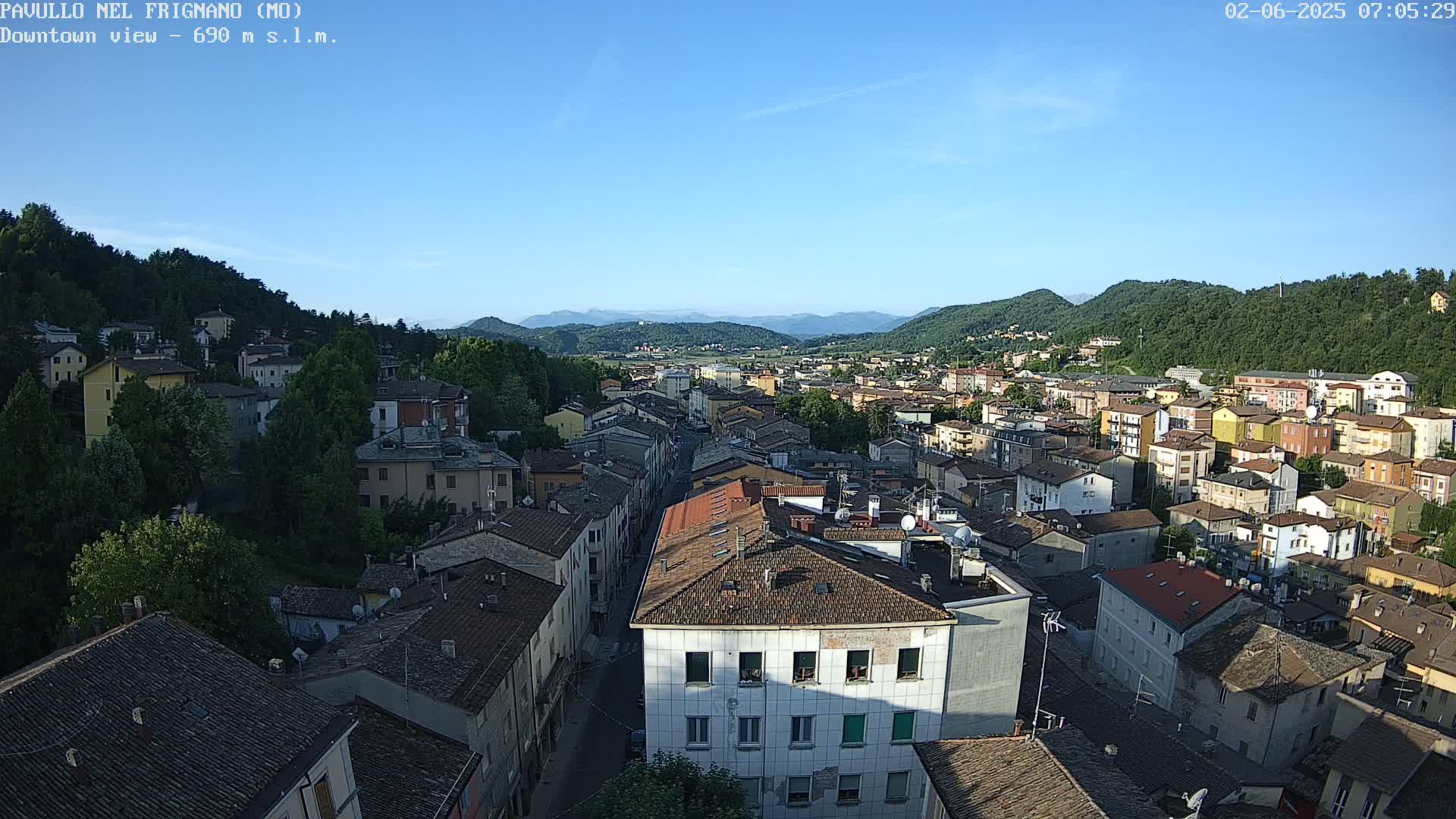 Pavullo nel Frignano, Historic Center Live Cam - Modena, Emilia - Romagna, Italy