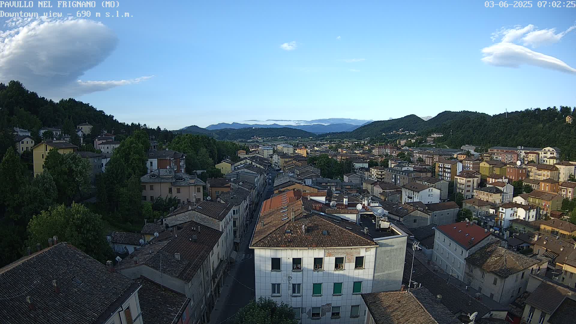 Pavullo nel Frignano, Historic Center Live Cam - Modena, Emilia - Romagna, Italy