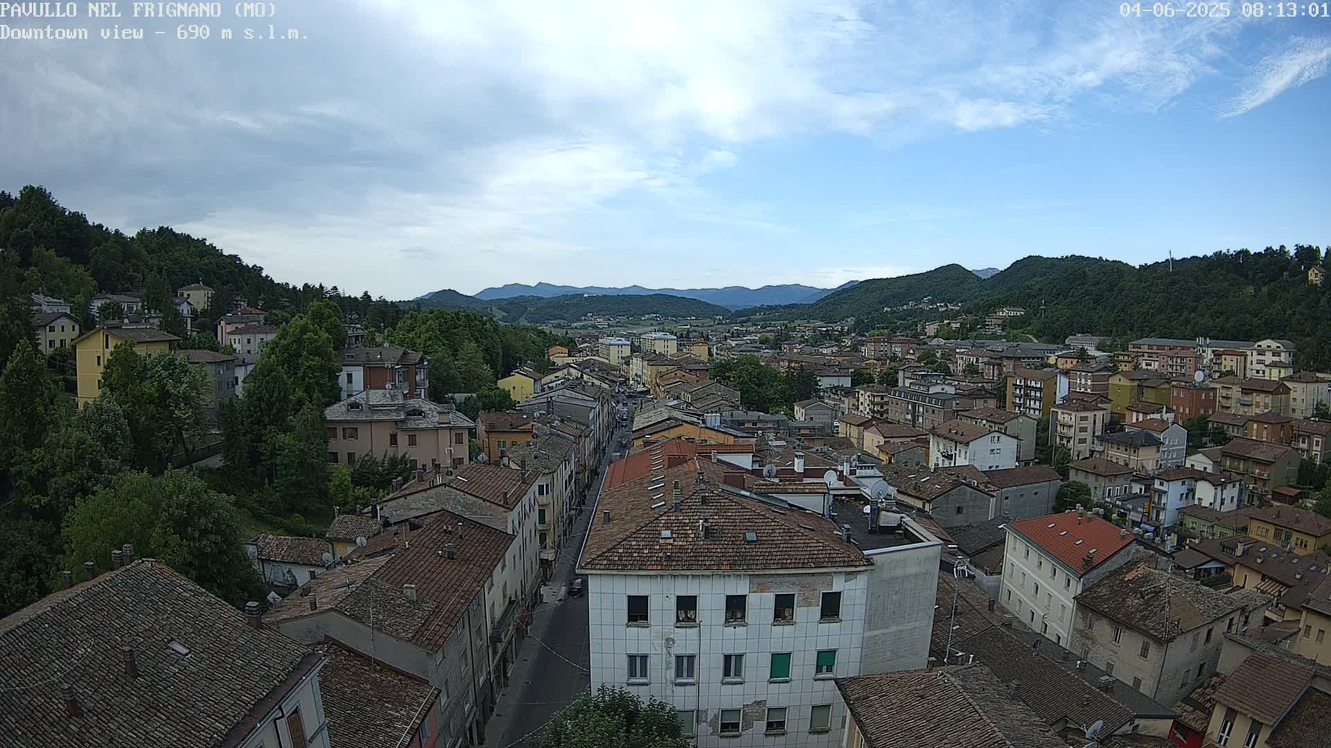 Pavullo nel Frignano, Historic Center Live Cam - Modena, Emilia - Romagna, Italy