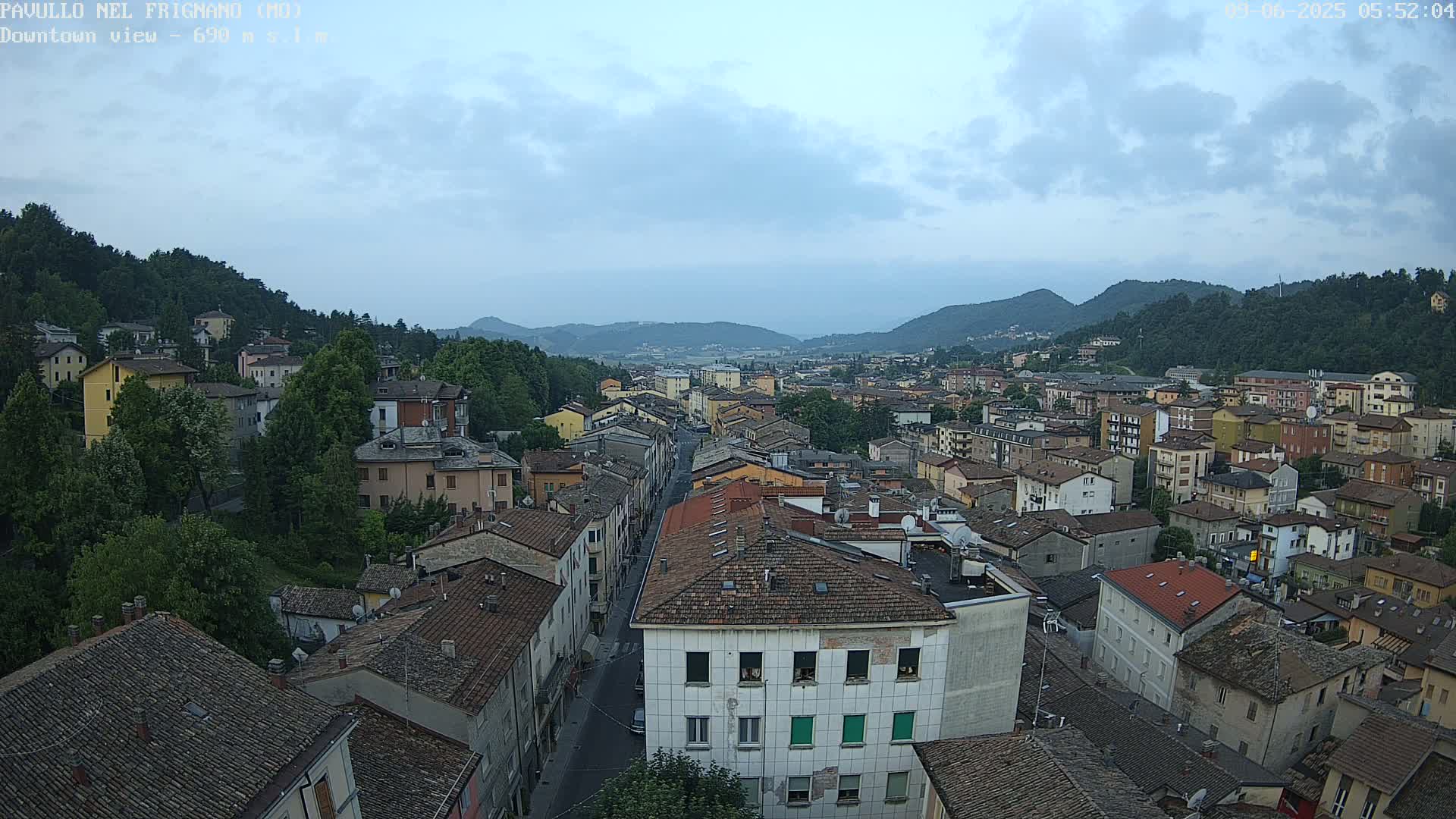 Pavullo nel Frignano, Historic Center Live Cam - Modena, Emilia - Romagna, Italy