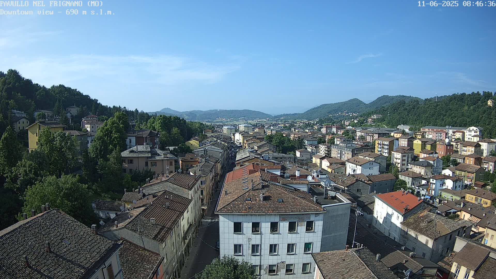 Pavullo nel Frignano, Historic Center Live Cam - Modena, Emilia - Romagna, Italy