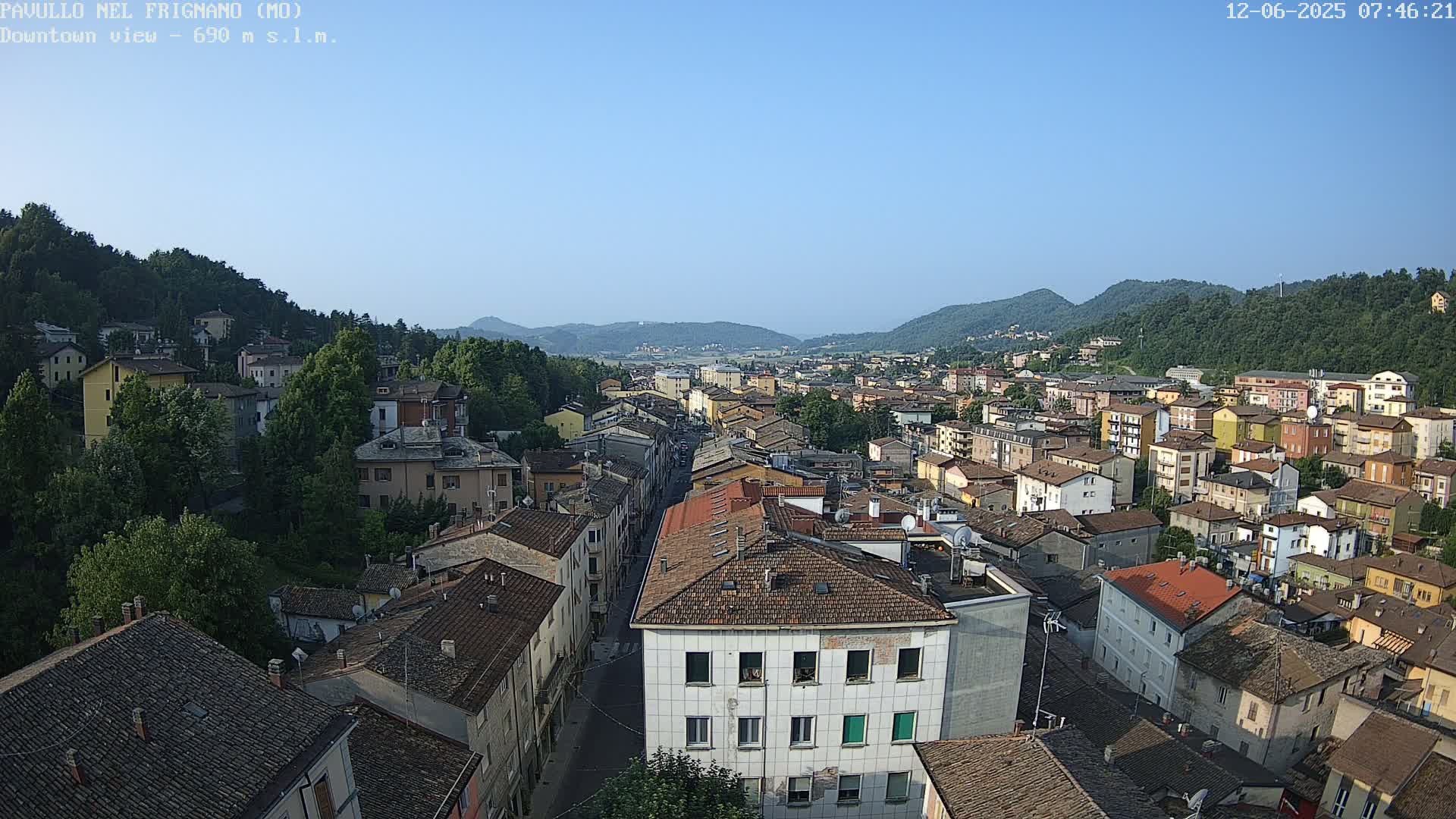Pavullo nel Frignano, Historic Center Live Cam - Modena, Emilia - Romagna, Italy