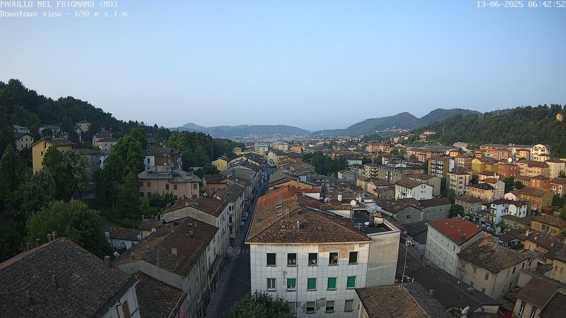 Pavullo nel Frignano, Historic Center Live Cam - Modena, Emilia - Romagna, Italy